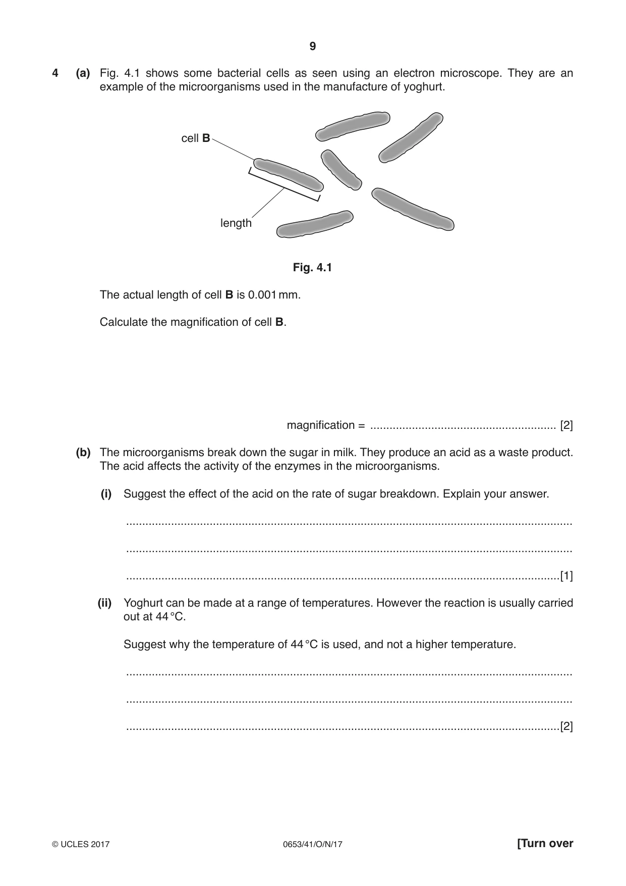 Cambridge IGCSE Science - Combined 0653 2017 Oct/Nov Paper 4 · Variant 1 question paper, page 9 of 24