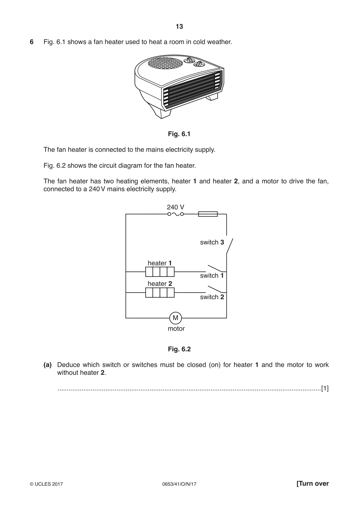 Cambridge IGCSE Science - Combined 0653 2017 Oct/Nov Paper 4 · Variant 1 question paper, page 13 of 24