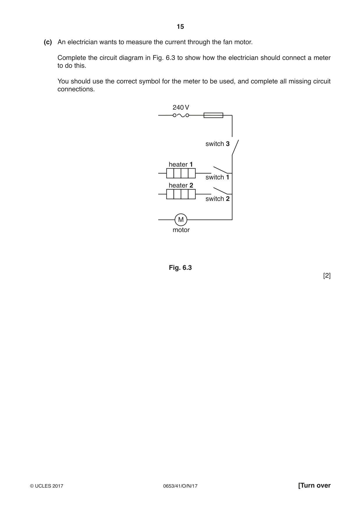 Cambridge IGCSE Science - Combined 0653 2017 Oct/Nov Paper 4 · Variant 1 question paper, page 15 of 24