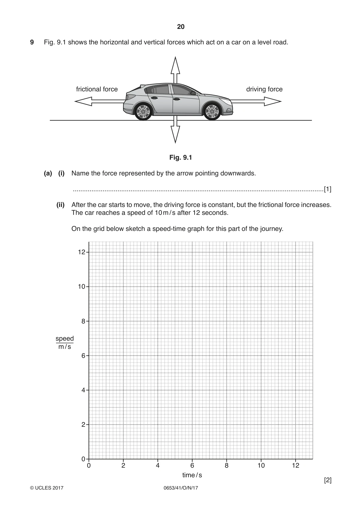 Cambridge IGCSE Science - Combined 0653 2017 Oct/Nov Paper 4 · Variant 1 question paper, page 20 of 24