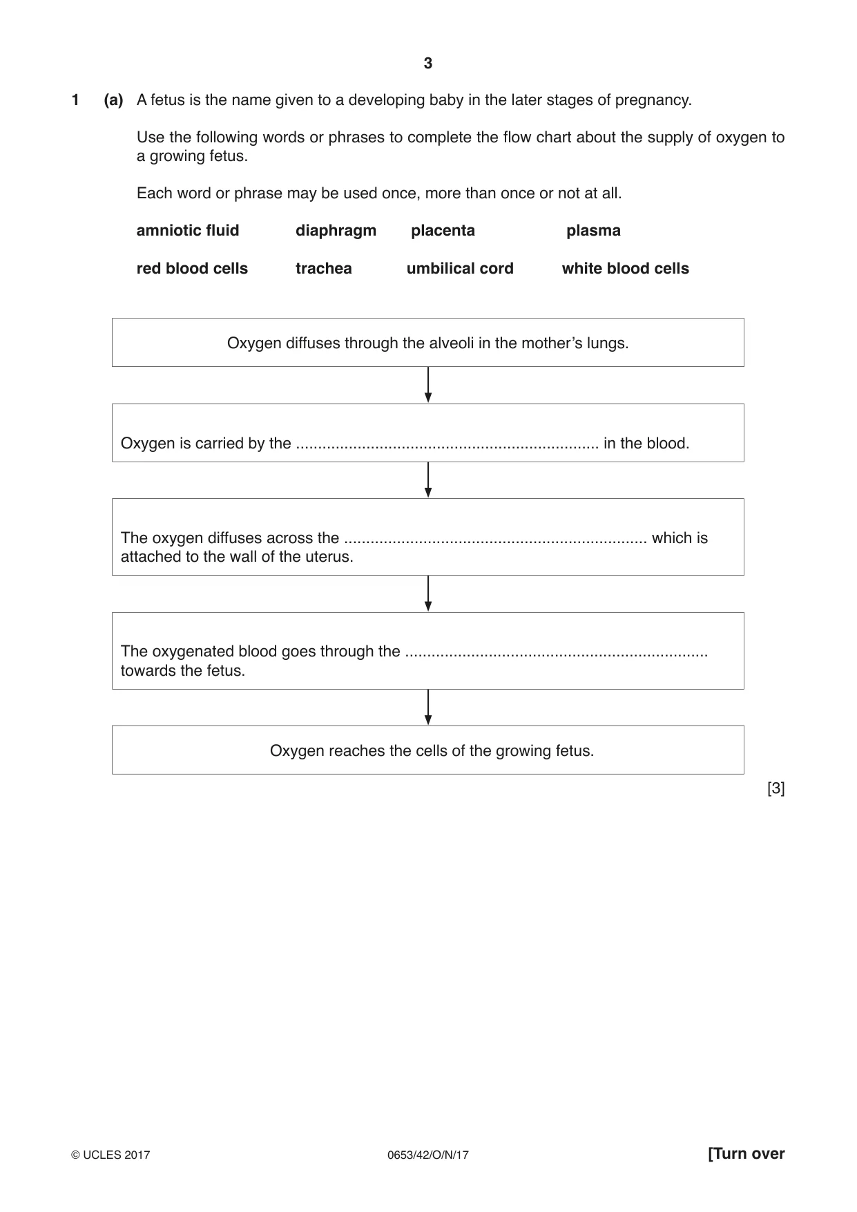 Cambridge IGCSE Science - Combined 0653 2017 Oct/Nov Paper 4 · Variant 2 question paper, page 3 of 24
