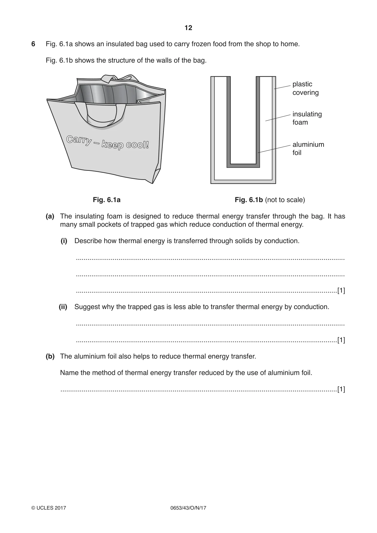 Cambridge IGCSE Science - Combined 0653 2017 Oct/Nov Paper 4 · Variant 3 question paper, page 12 of 24