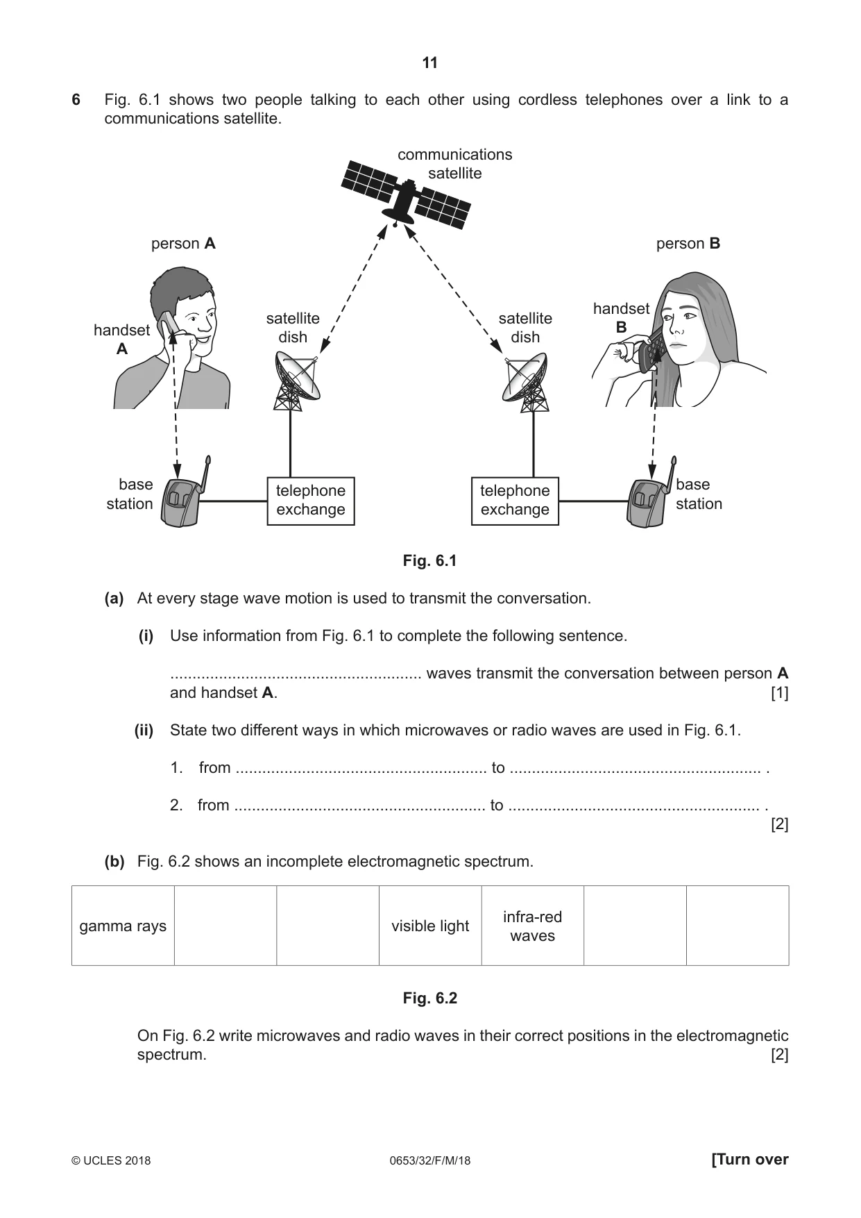 Cambridge IGCSE Science - Combined 0653 2018 Feb/March Paper 3 · Variant 2 question paper, page 11 of 20