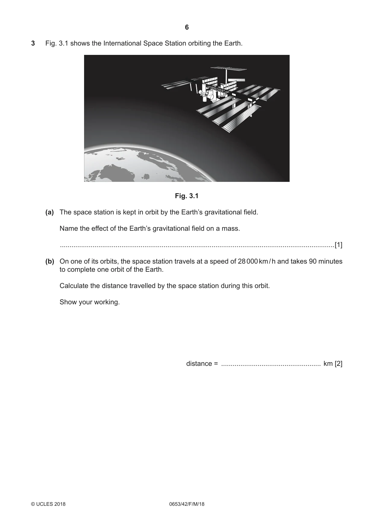Cambridge IGCSE Science - Combined 0653 2018 Feb/March Paper 4 · Variant 2 question paper, page 6 of 20