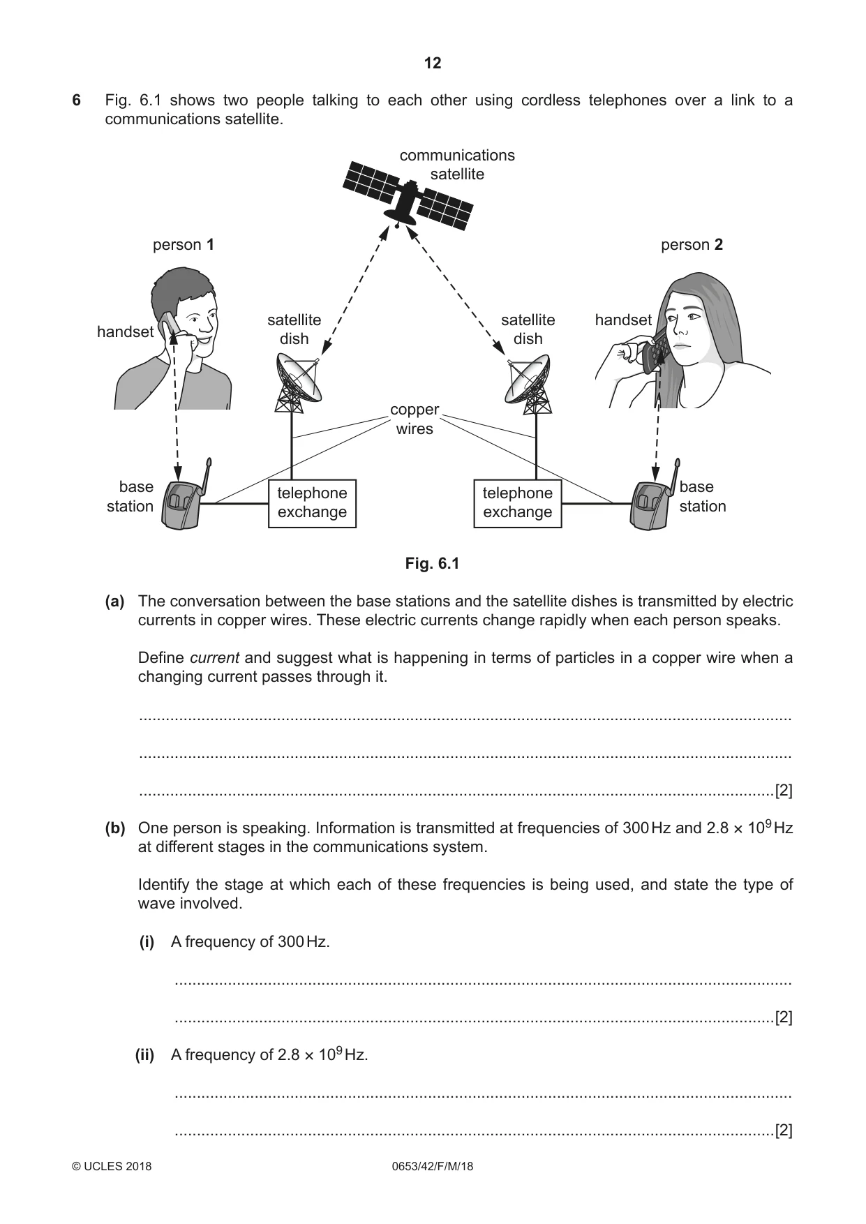 Cambridge IGCSE Science - Combined 0653 2018 Feb/March Paper 4 · Variant 2 question paper, page 12 of 20