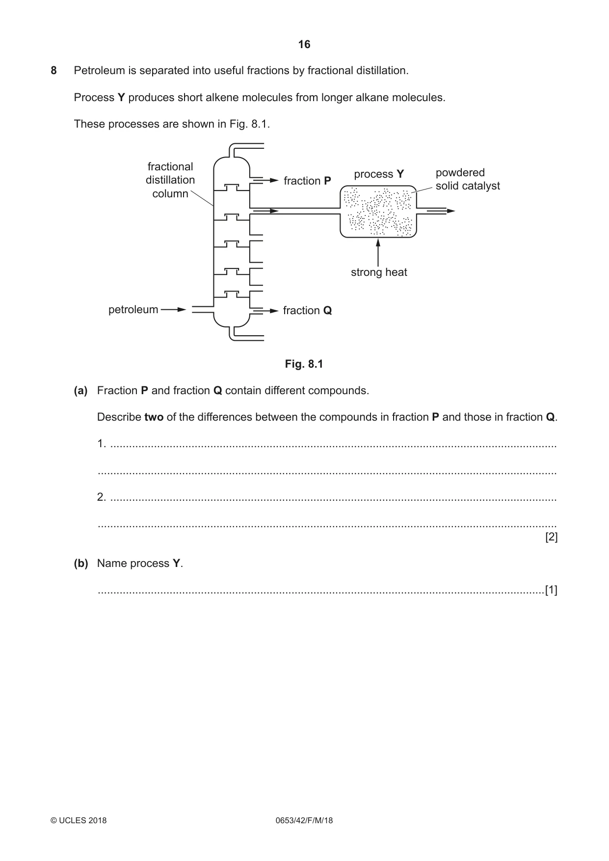 Cambridge IGCSE Science - Combined 0653 2018 Feb/March Paper 4 · Variant 2 question paper, page 16 of 20
