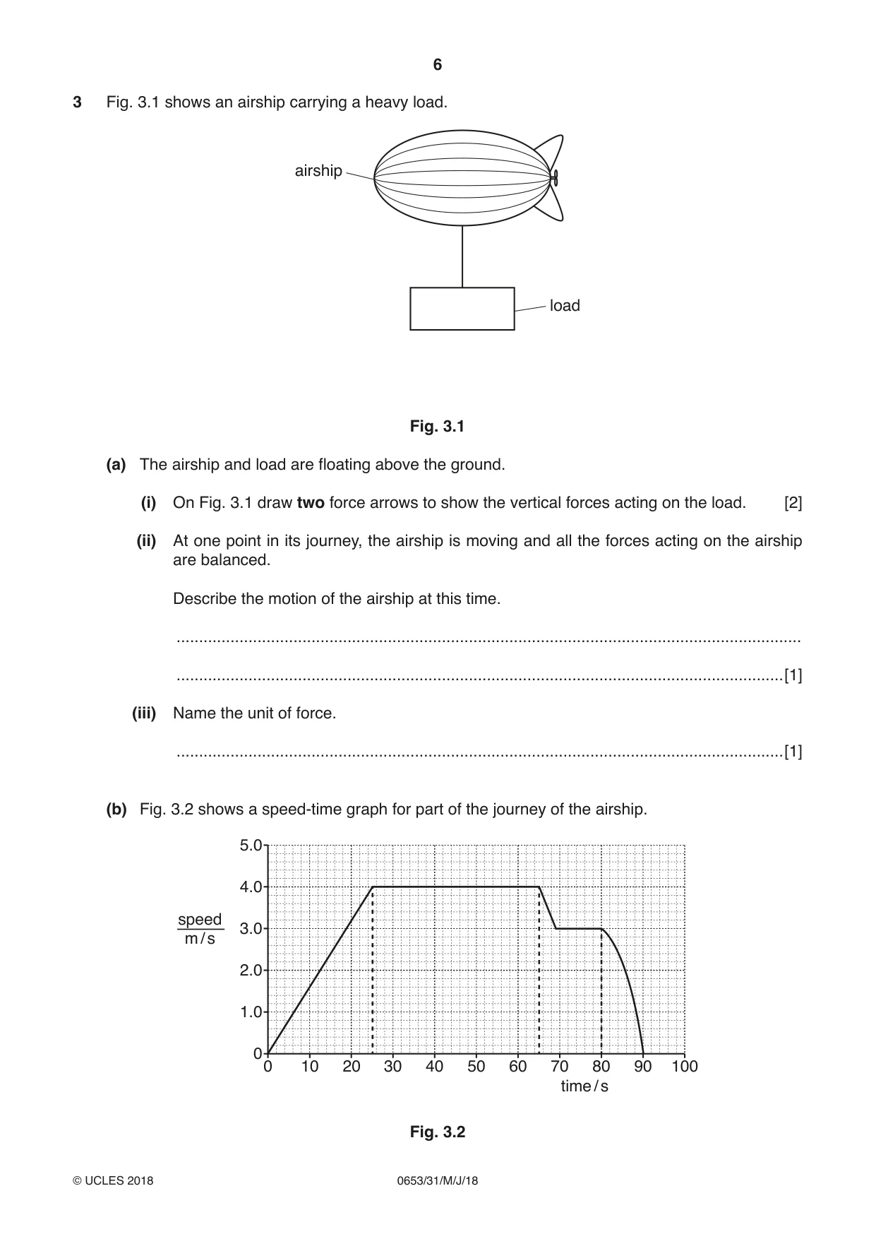 Cambridge IGCSE Science - Combined 0653 2018 May/June Paper 3 · Variant 1 question paper, page 6 of 20