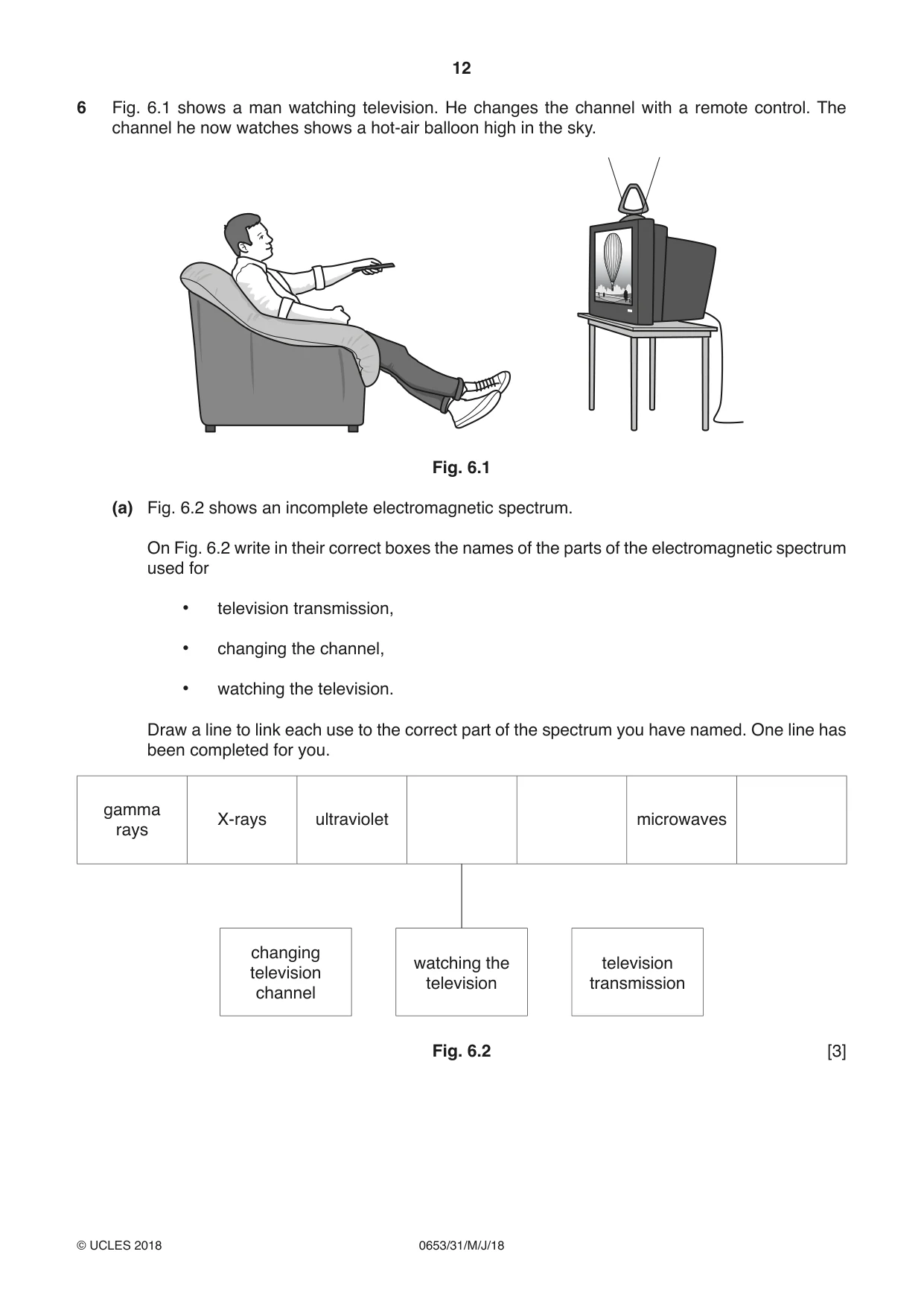 Cambridge IGCSE Science - Combined 0653 2018 May/June Paper 3 · Variant 1 question paper, page 12 of 20