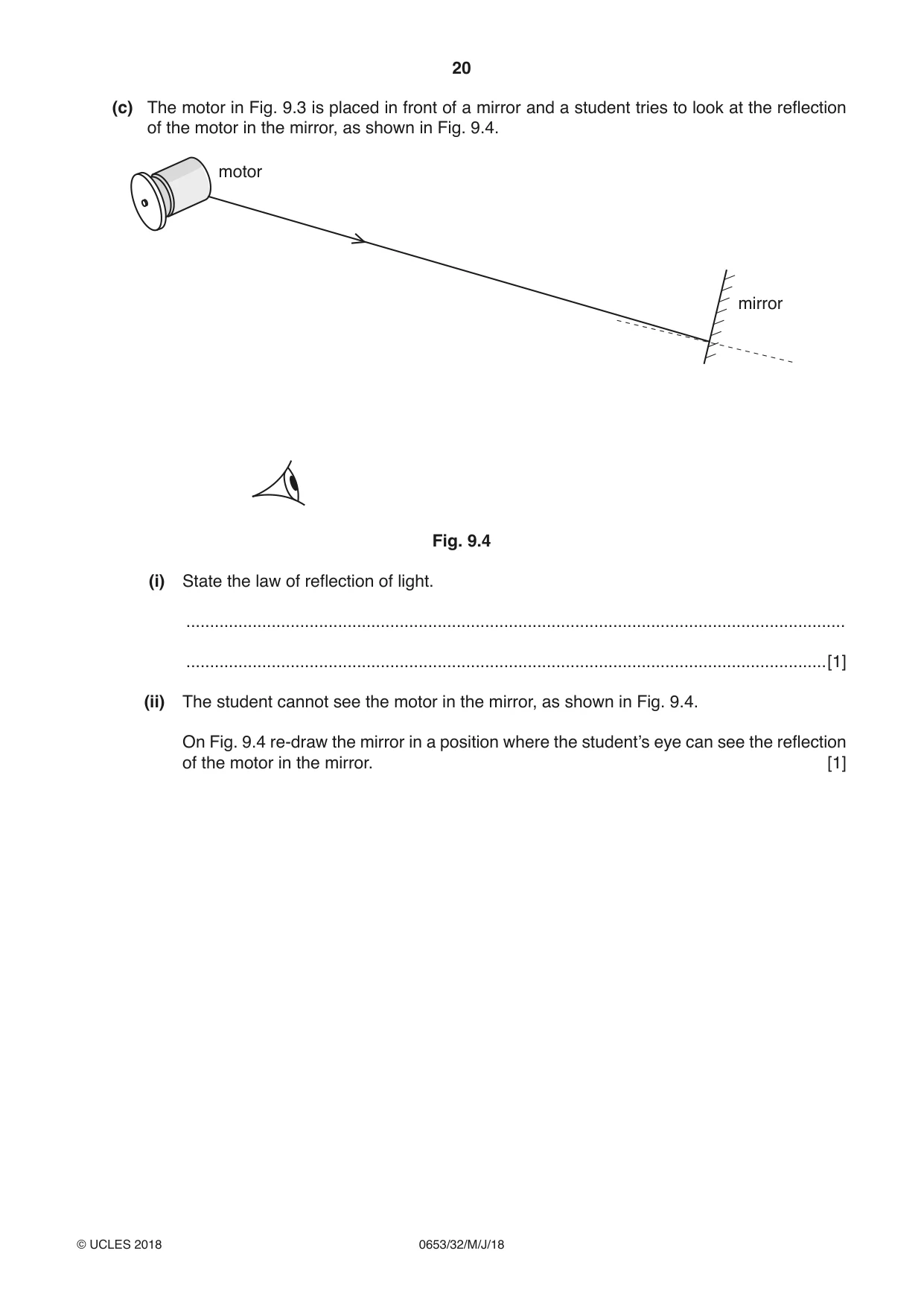 Cambridge IGCSE Science - Combined 0653 2018 May/June Paper 3 · Variant 2 question paper, page 20 of 24