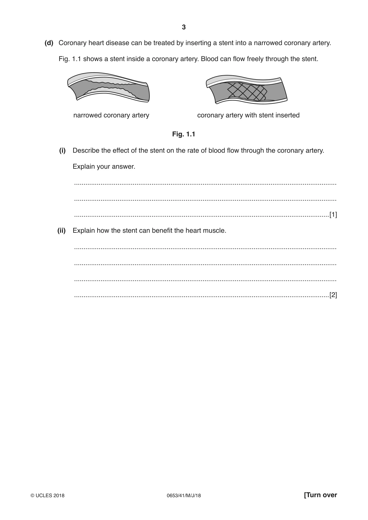 Cambridge IGCSE Science - Combined 0653 2018 May/June Paper 4 · Variant 1 question paper, page 3 of 20