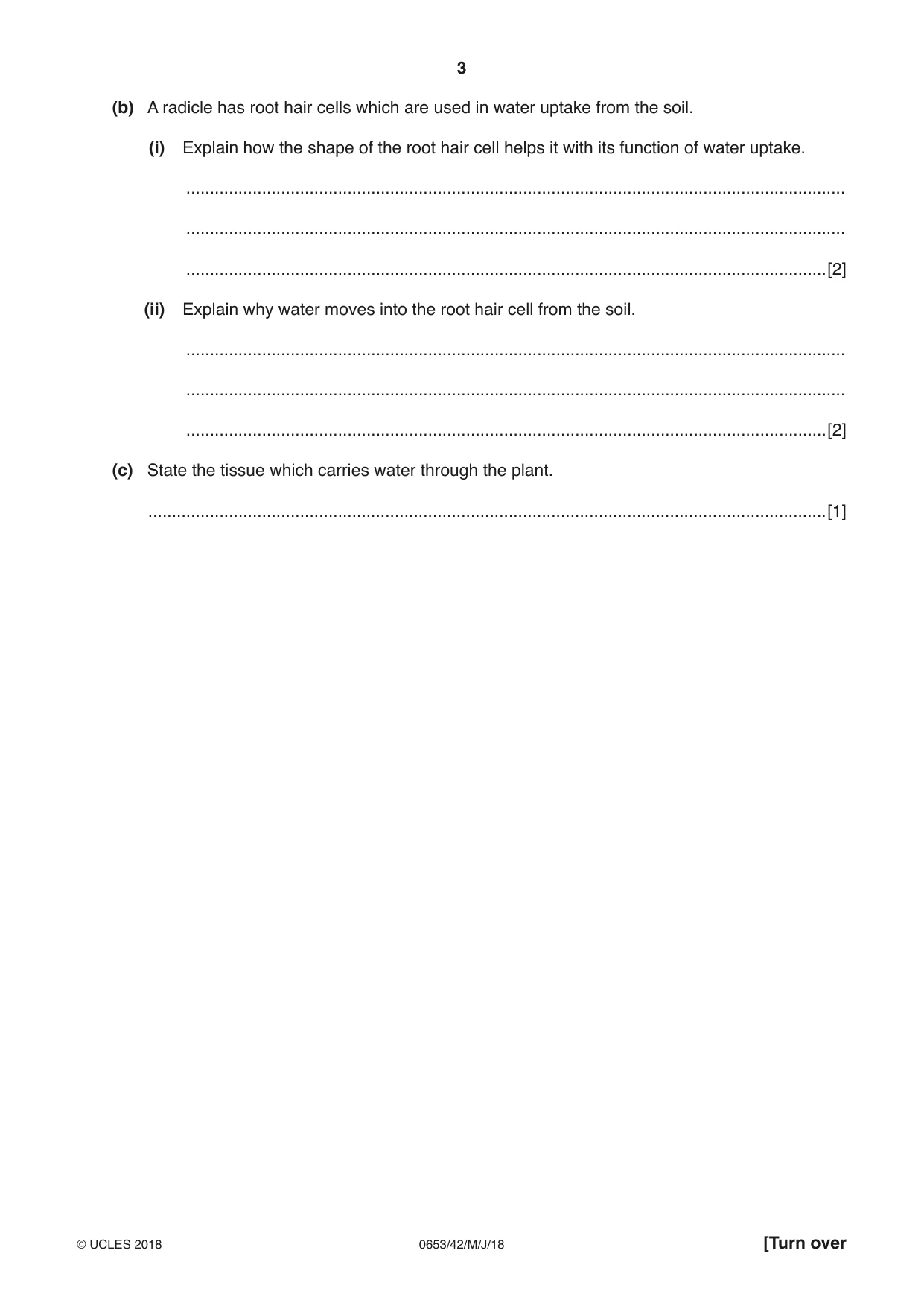 Cambridge IGCSE Science - Combined 0653 2018 May/June Paper 4 · Variant 2 question paper, page 3 of 24