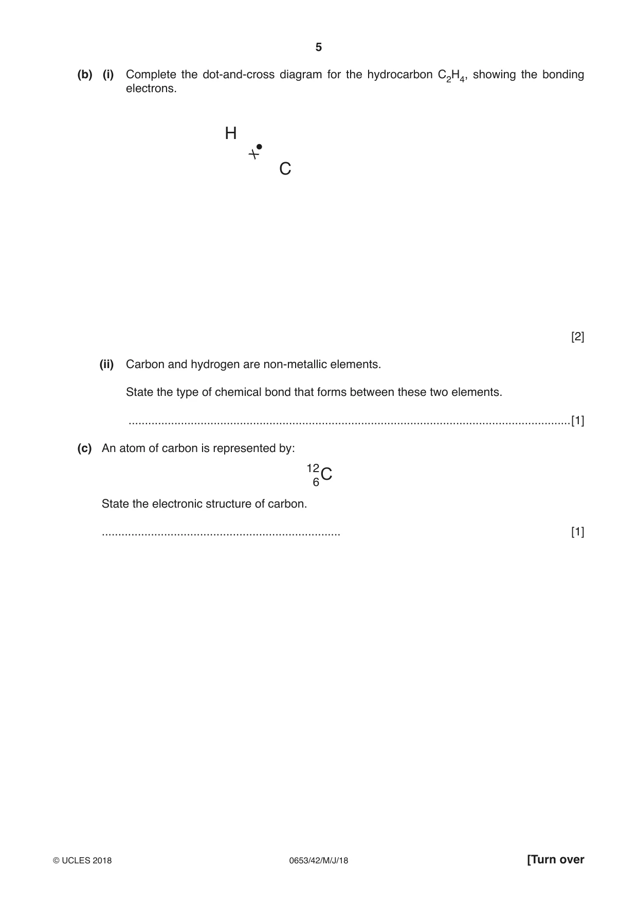 Cambridge IGCSE Science - Combined 0653 2018 May/June Paper 4 · Variant 2 question paper, page 5 of 24