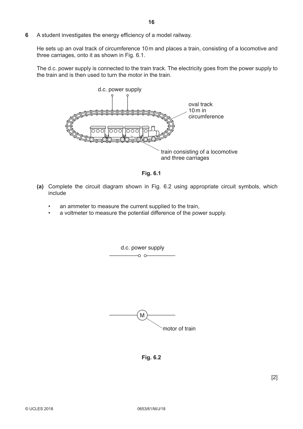 Cambridge IGCSE Science - Combined 0653 2018 May/June Paper 6 · Variant 1 question paper, page 16 of 20