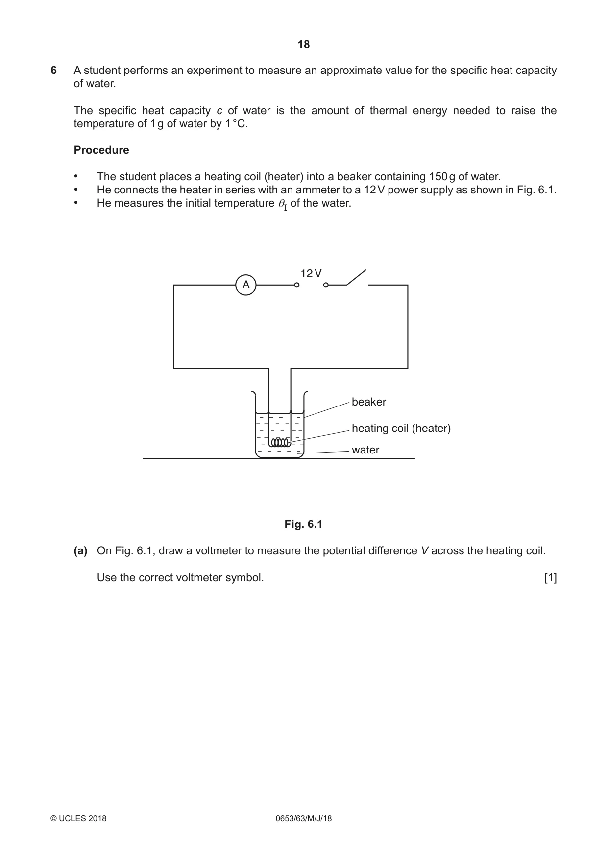 Cambridge IGCSE Science - Combined 0653 2018 May/June Paper 6 · Variant 3 question paper, page 18 of 20