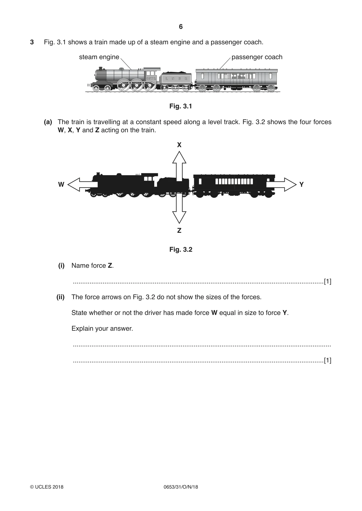 Cambridge IGCSE Science - Combined 0653 2018 Oct/Nov Paper 3 · Variant 1 question paper, page 6 of 20