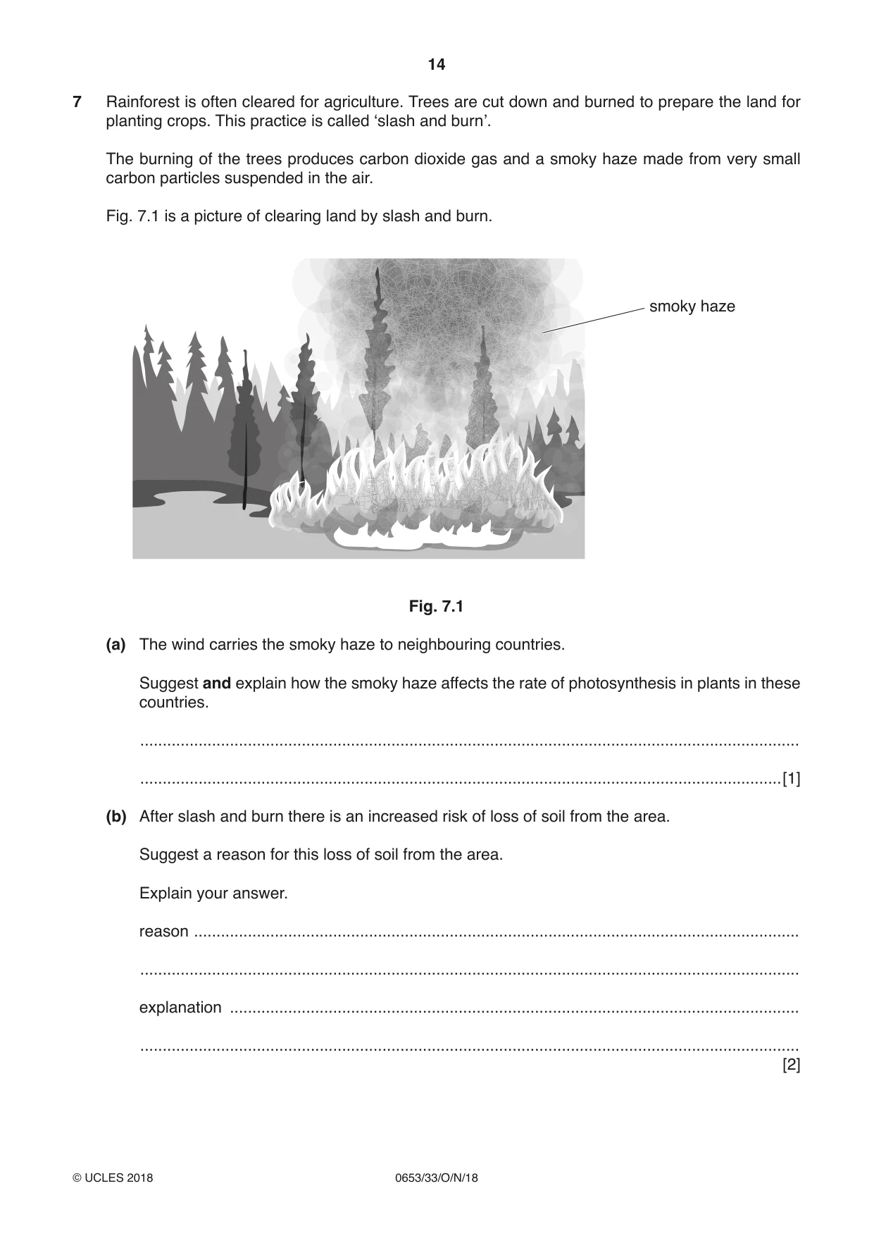 Cambridge IGCSE Science - Combined 0653 2018 Oct/Nov Paper 3 · Variant 3 question paper, page 14 of 20