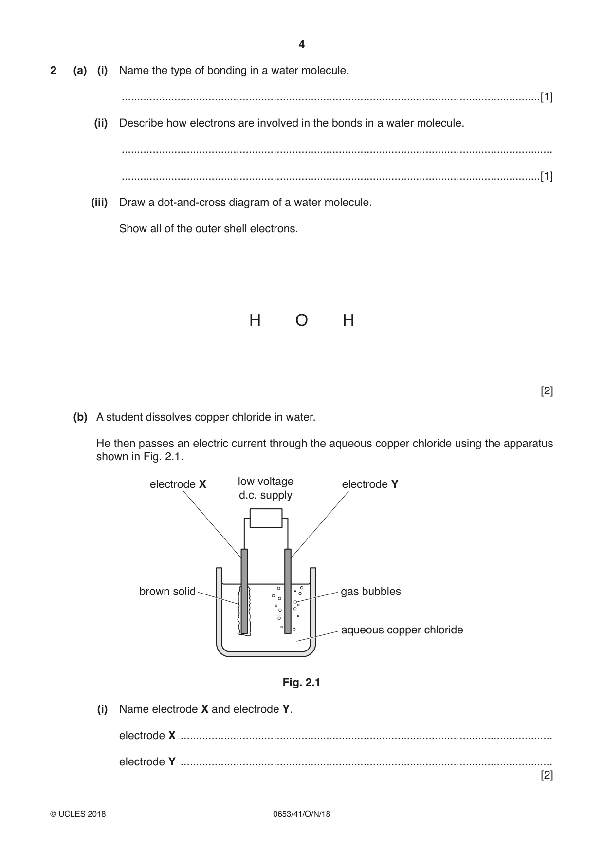 Cambridge IGCSE Science - Combined 0653 2018 Oct/Nov Paper 4 · Variant 1 question paper, page 4 of 20