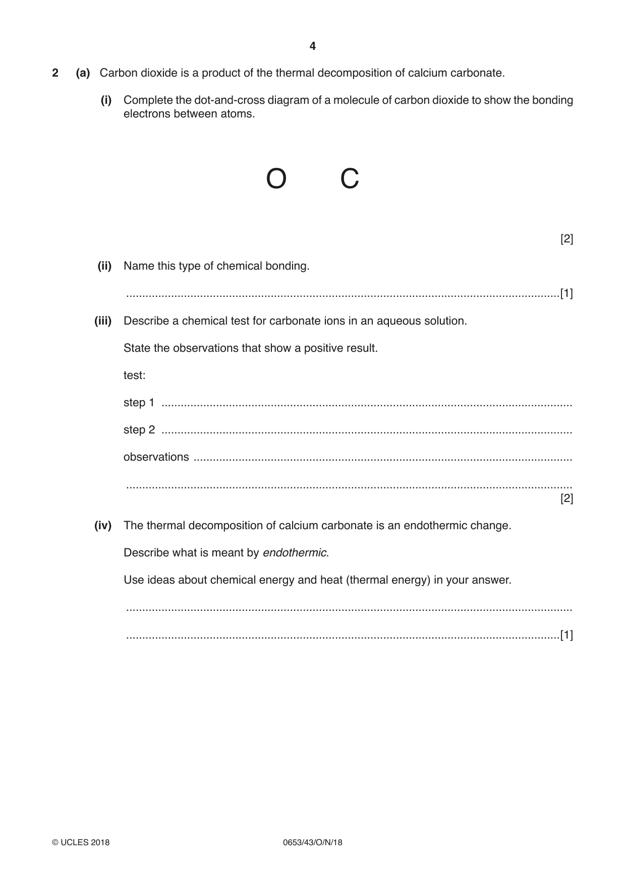 Cambridge IGCSE Science - Combined 0653 2018 Oct/Nov Paper 4 · Variant 3 question paper, page 4 of 24