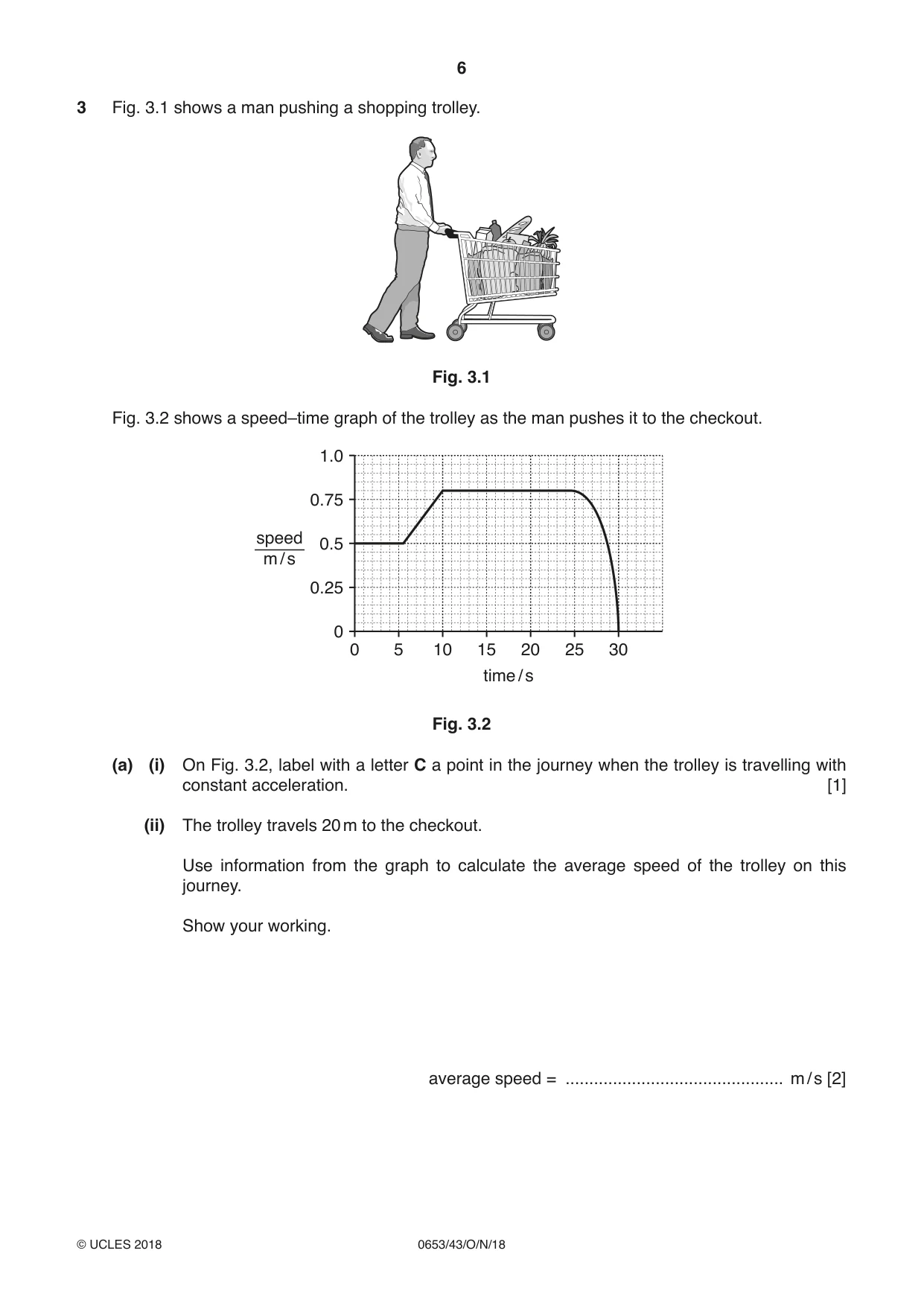 Cambridge IGCSE Science - Combined 0653 2018 Oct/Nov Paper 4 · Variant 3 question paper, page 6 of 24