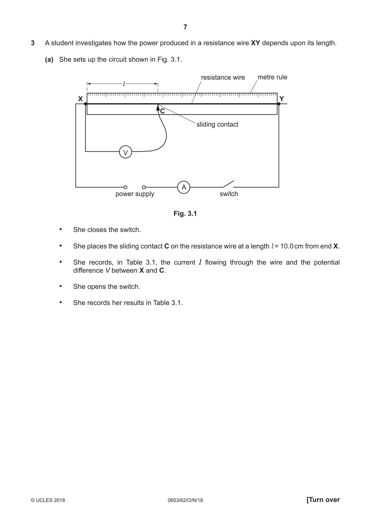 Cambridge IGCSE Science - Combined 0653 2018 Oct/Nov Paper 6 · Variant 2 question paper, page 7 of 20