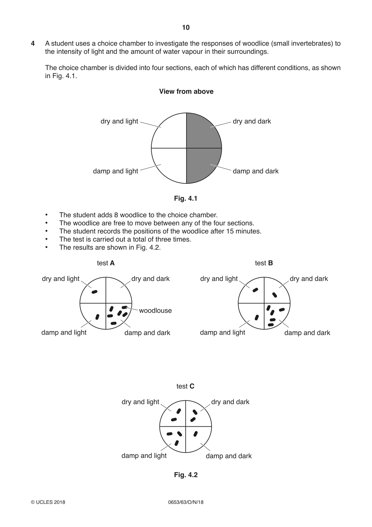 Cambridge IGCSE Science - Combined 0653 2018 Oct/Nov Paper 6 · Variant 3 question paper, page 10 of 20