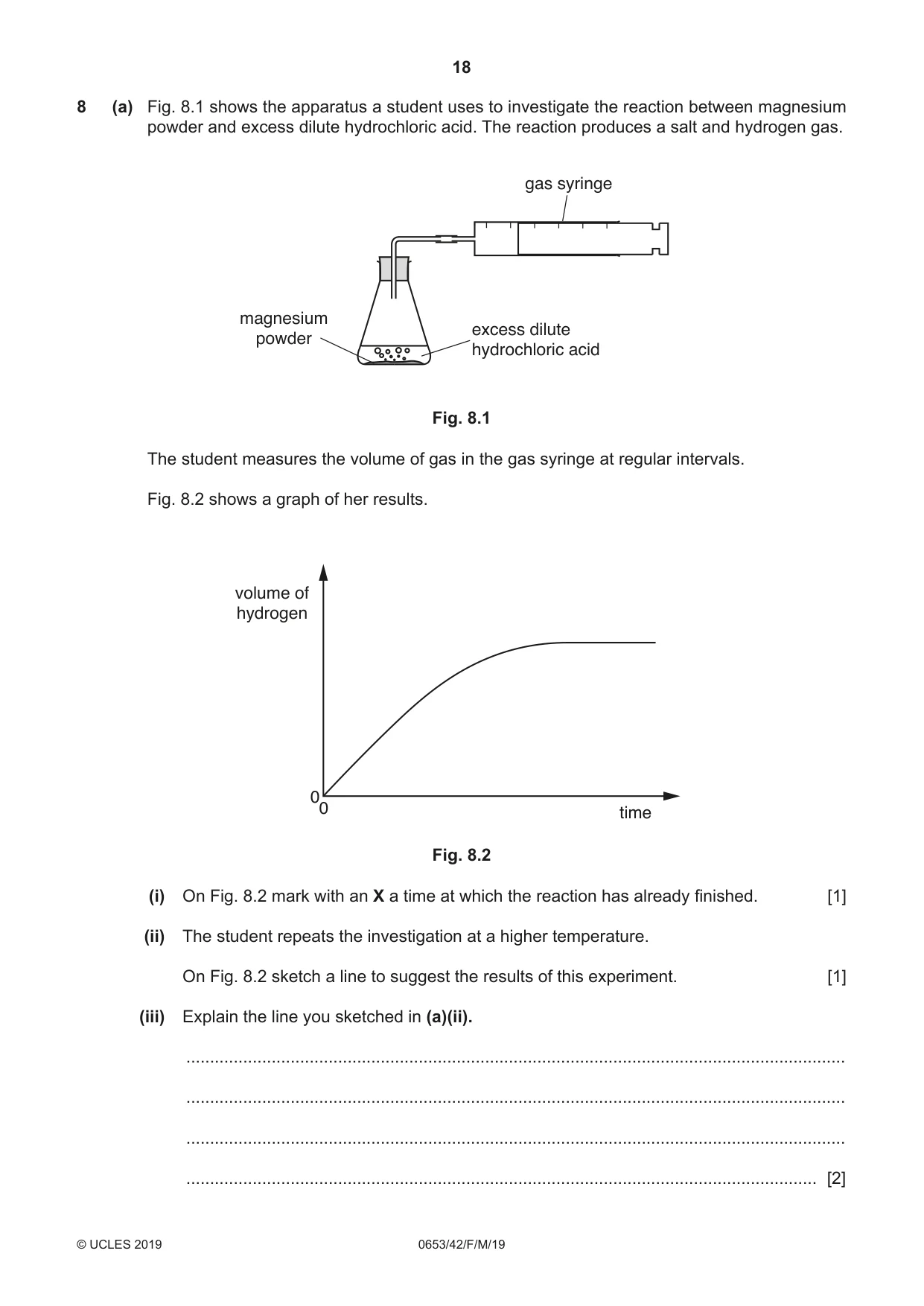 Cambridge IGCSE Science - Combined 0653 2019 Feb/March Paper 4 · Variant 2 question paper, page 18 of 24