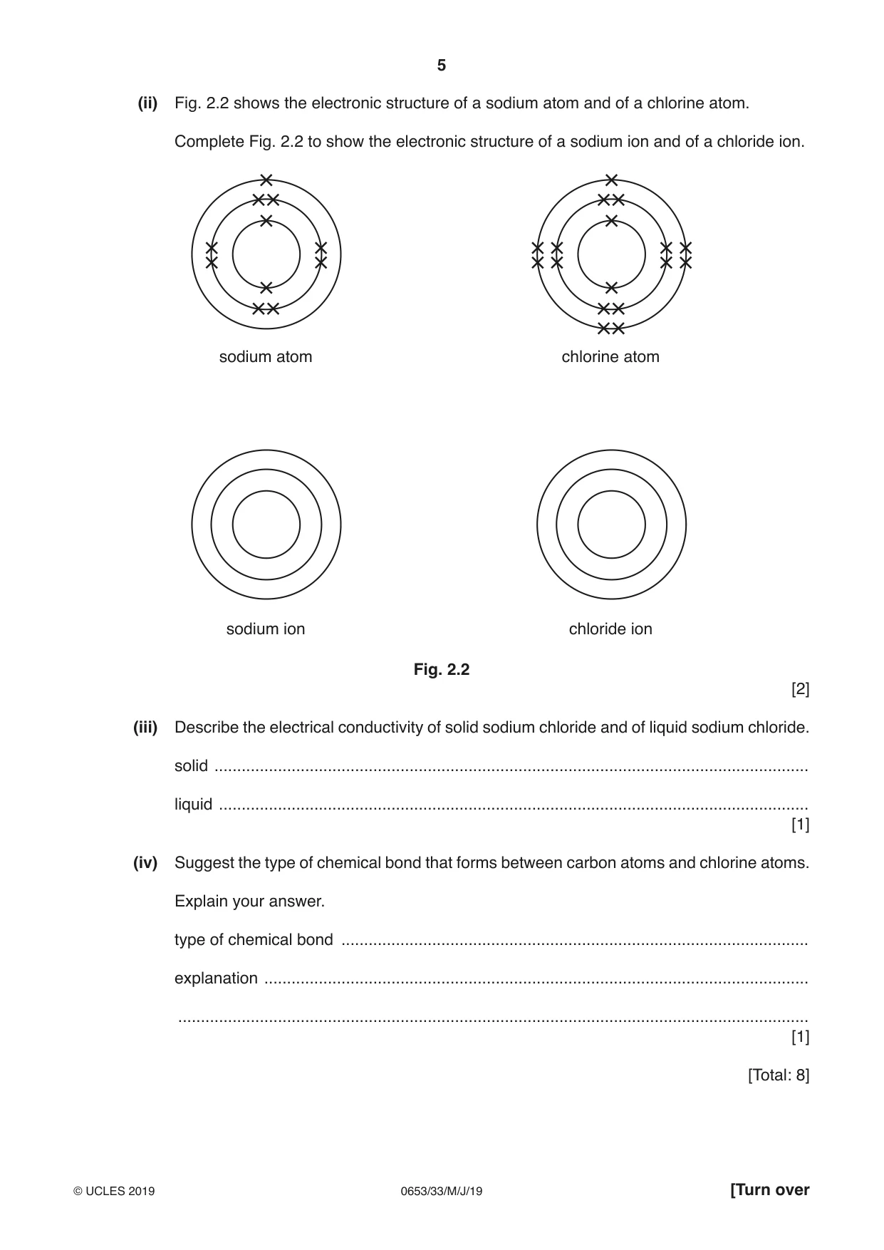Cambridge IGCSE Science - Combined 0653 2019 May/June Paper 3 · Variant 3 question paper, page 5 of 20