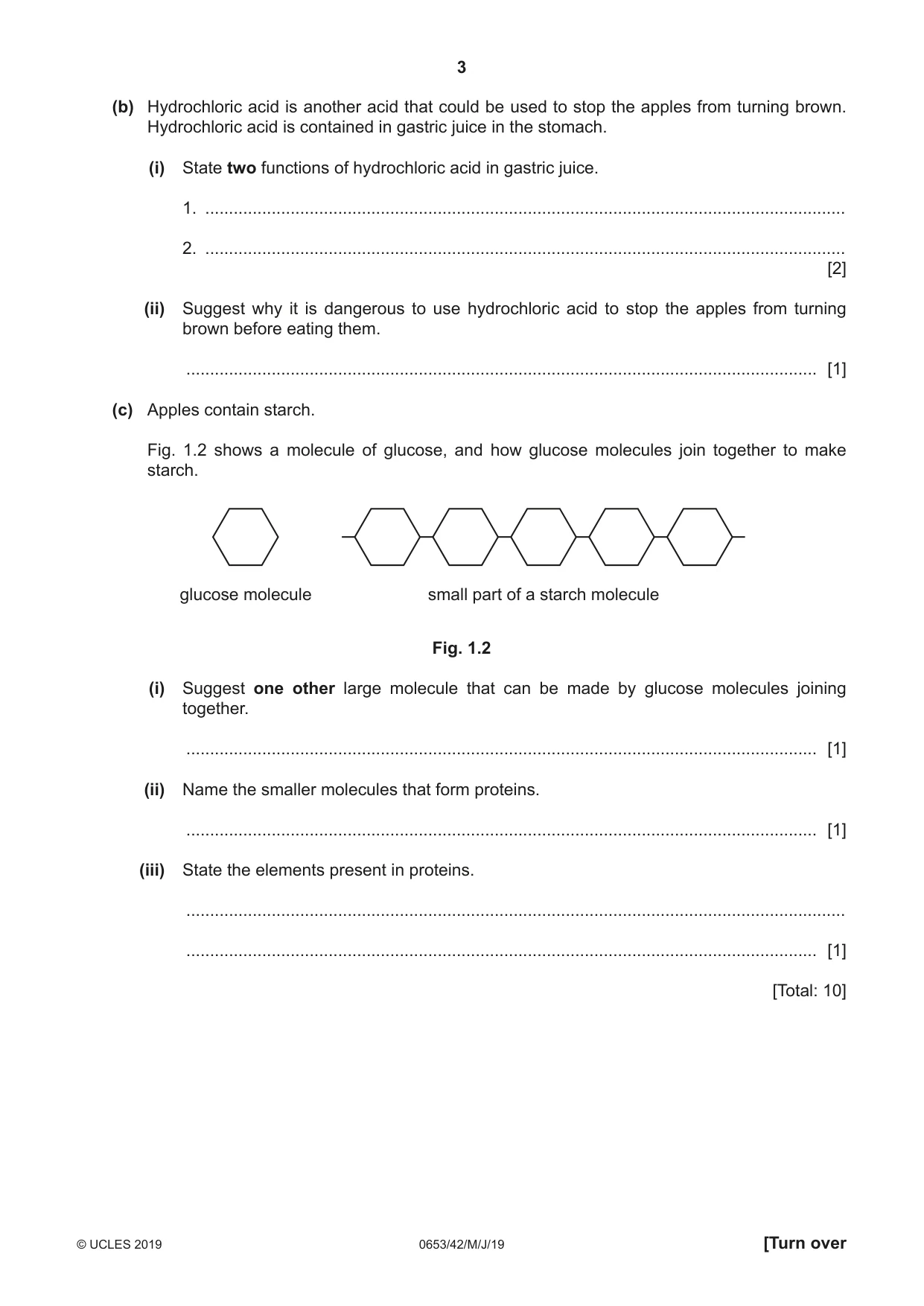 Cambridge IGCSE Science - Combined 0653 2019 May/June Paper 4 · Variant 2 question paper, page 3 of 20