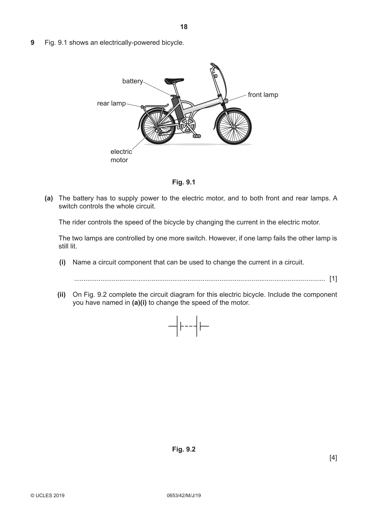 Cambridge IGCSE Science - Combined 0653 2019 May/June Paper 4 · Variant 2 question paper, page 18 of 20