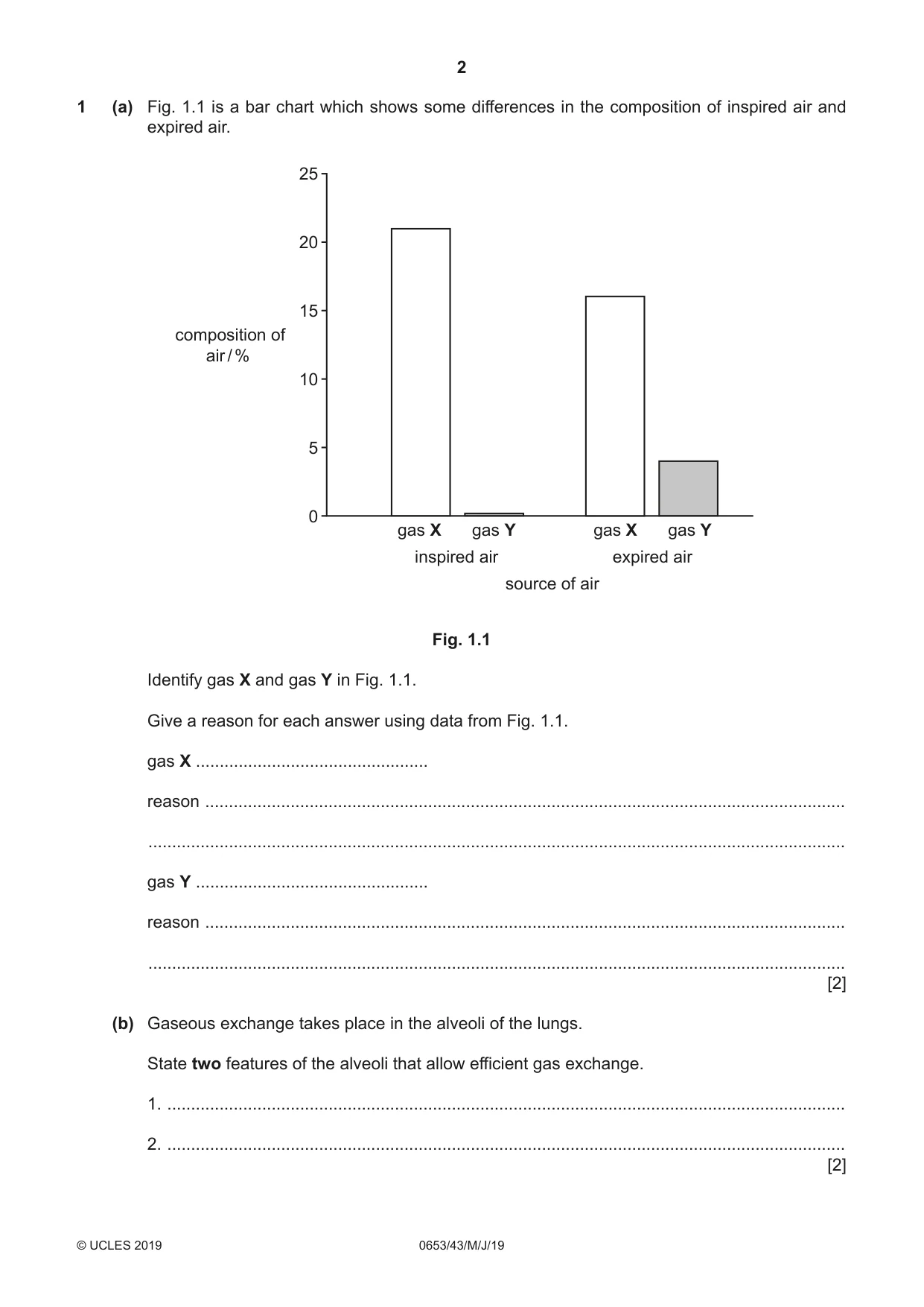 Cambridge IGCSE Science - Combined 0653 2019 May/June Paper 4 · Variant 3 question paper, page 2 of 20