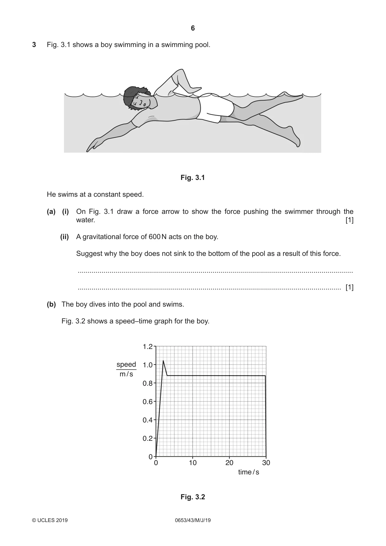 Cambridge IGCSE Science - Combined 0653 2019 May/June Paper 4 · Variant 3 question paper, page 6 of 20