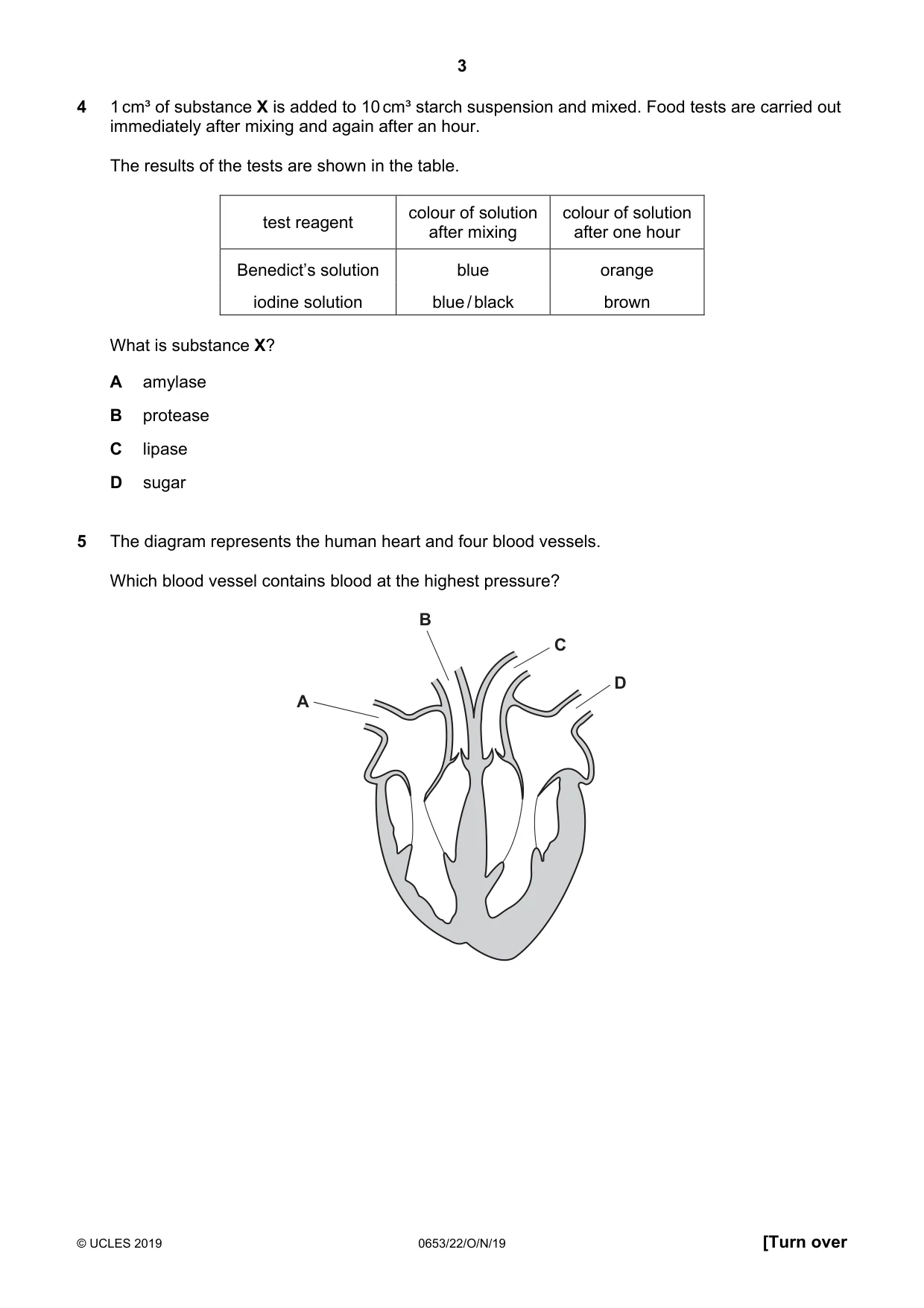Cambridge IGCSE Science - Combined 0653 2019 Oct/Nov Paper 2 · Variant 2 question paper, page 3 of 16