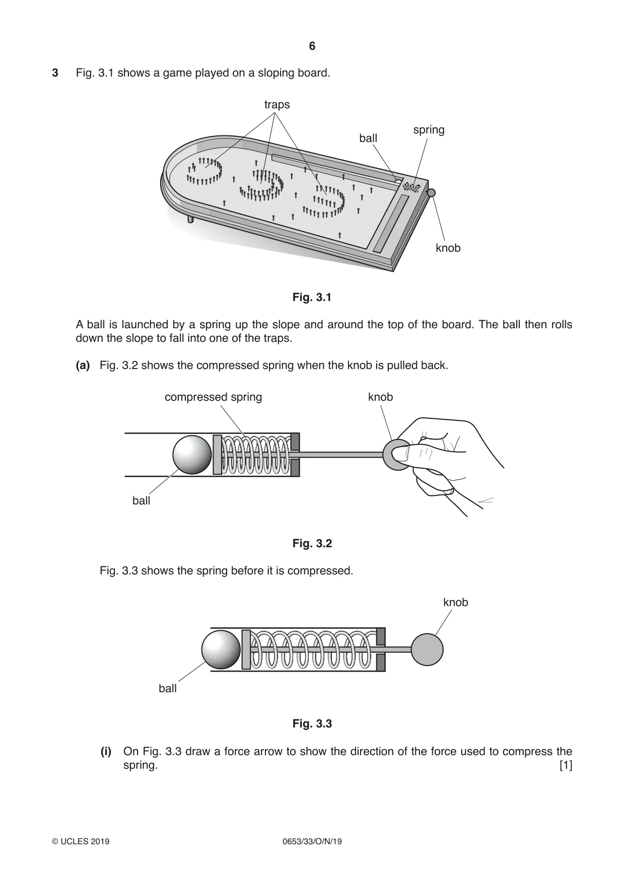 Cambridge IGCSE Science - Combined 0653 2019 Oct/Nov Paper 3 · Variant 3 question paper, page 6 of 20