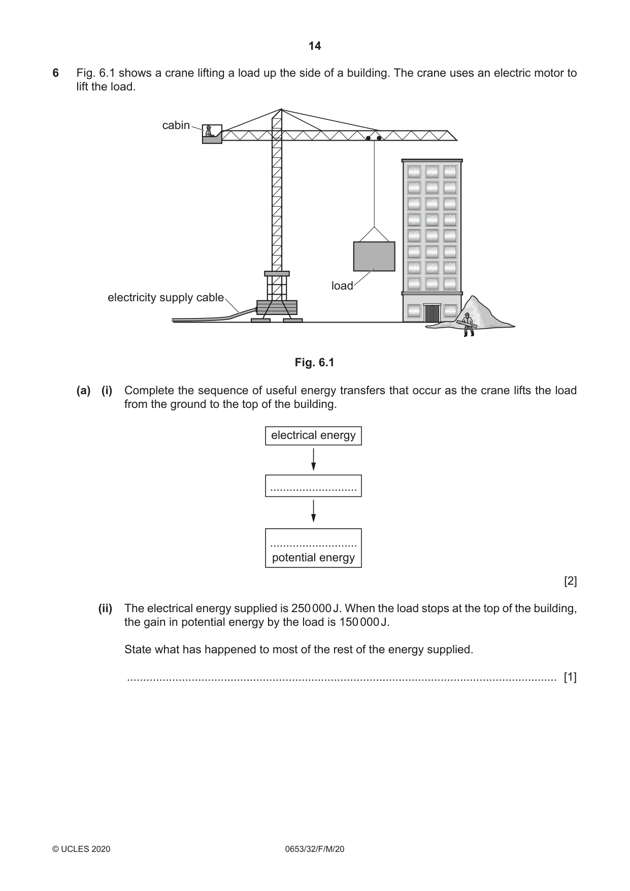 Cambridge IGCSE Science - Combined 0653 2020 Feb/March Paper 3 · Variant 2 question paper, page 14 of 24