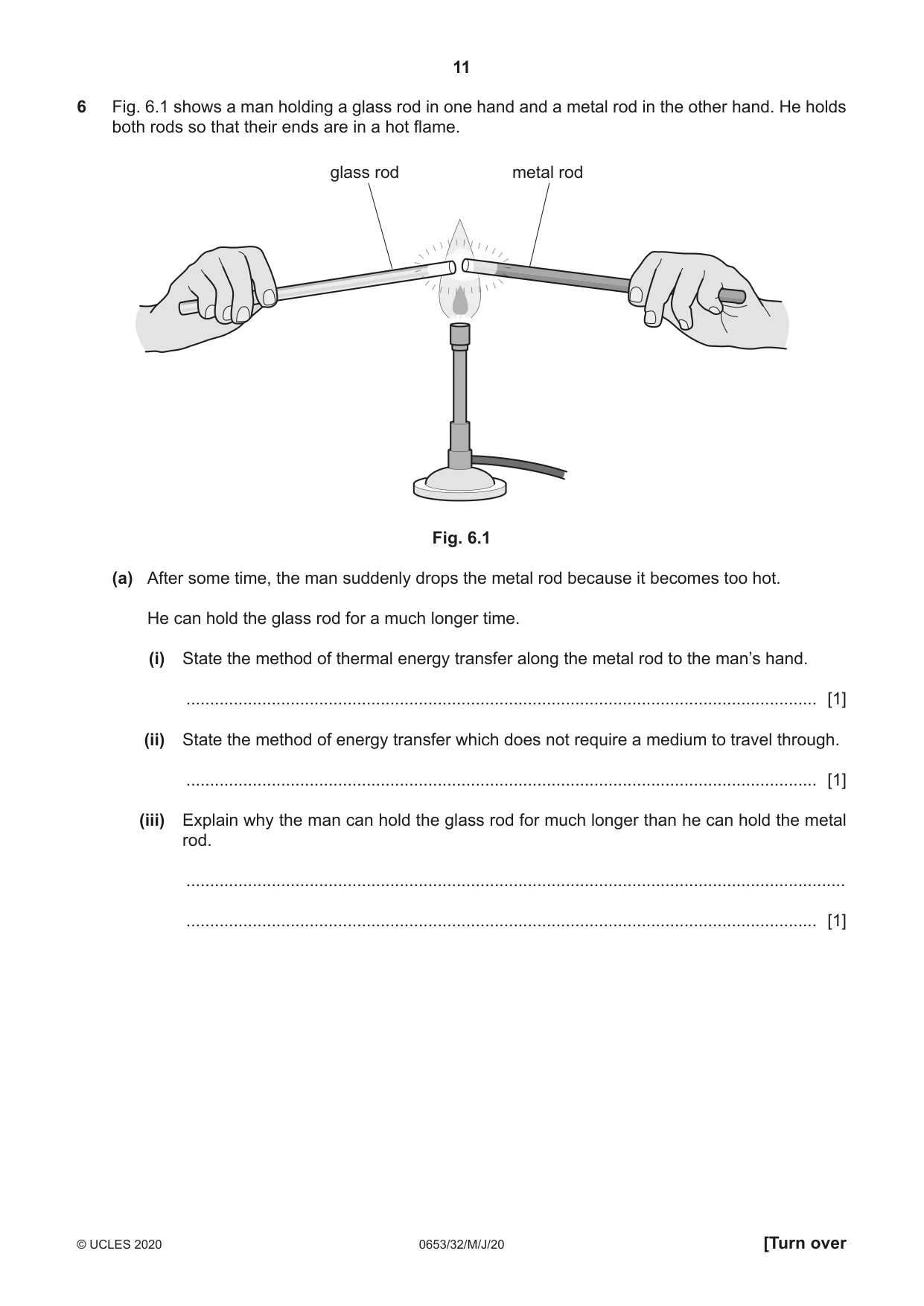 Cambridge IGCSE Science - Combined 0653 2020 May/June Paper 3 · Variant 2 question paper, page 11 of 20