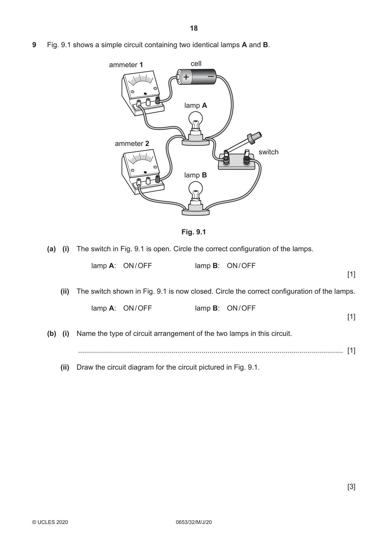 Cambridge IGCSE Science - Combined 0653 2020 May/June Paper 3 · Variant 2 question paper, page 18 of 20