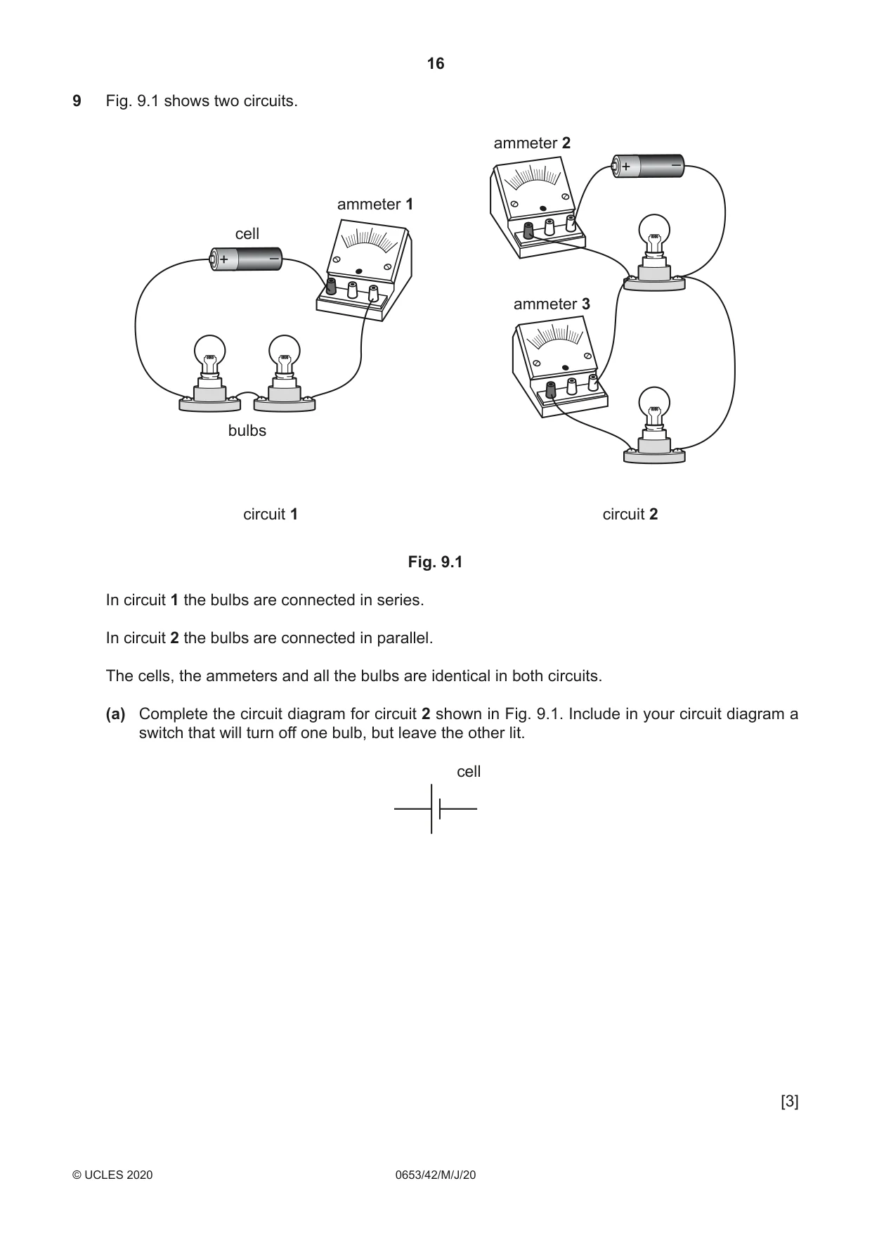 Cambridge IGCSE Science - Combined 0653 2020 May/June Paper 4 · Variant 2 question paper, page 16 of 20