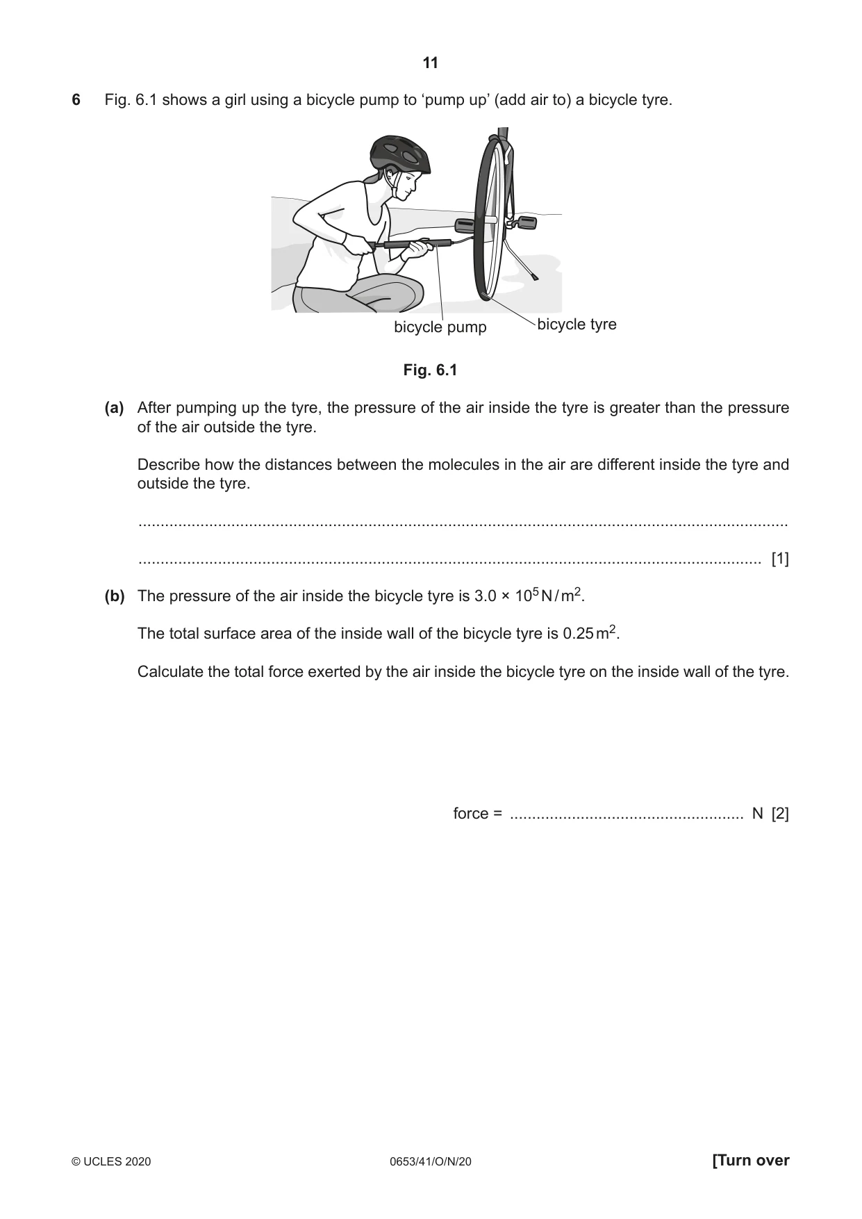 Cambridge IGCSE Science - Combined 0653 2020 Oct/Nov Paper 4 · Variant 1 question paper, page 11 of 20