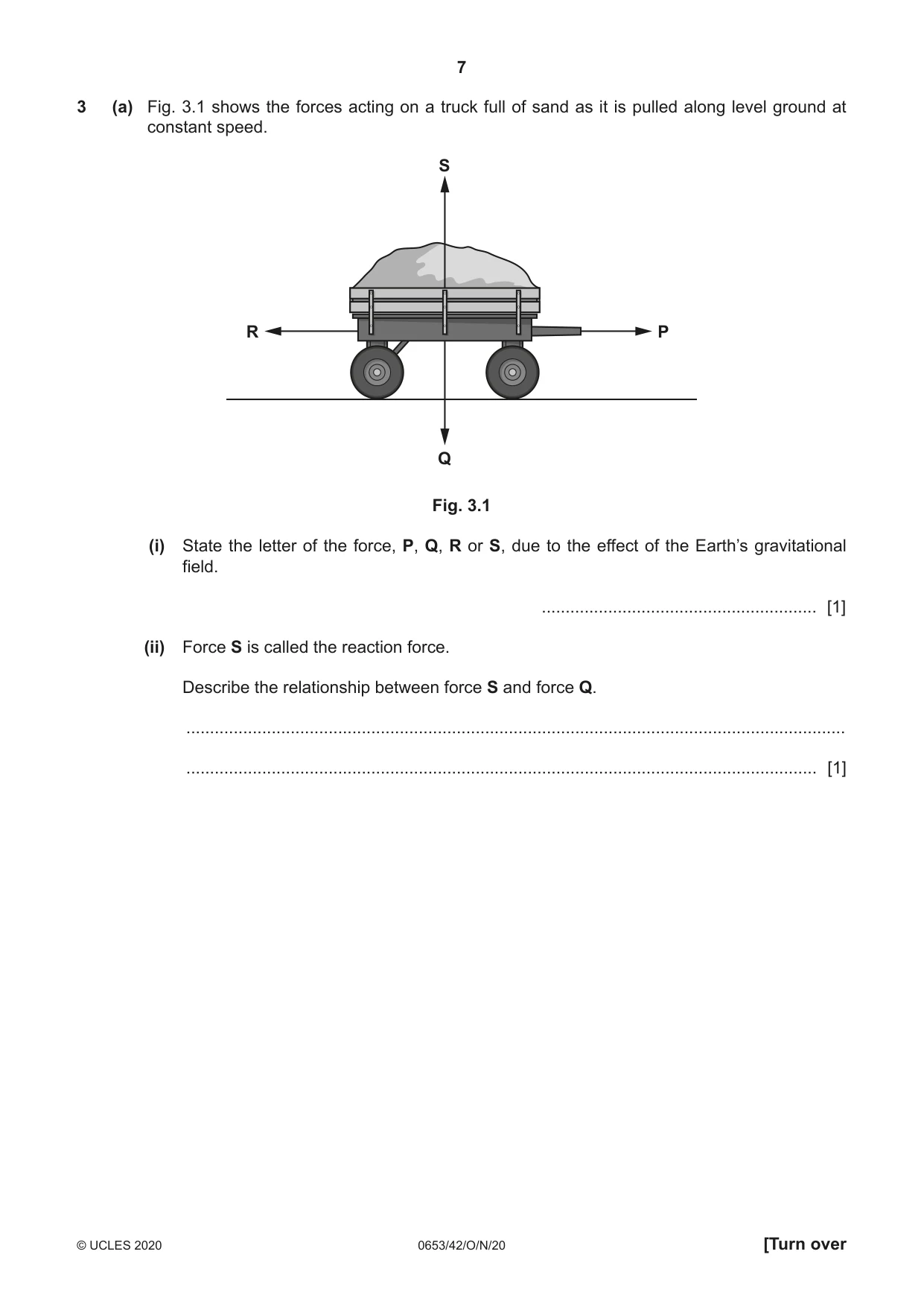 Cambridge IGCSE Science - Combined 0653 2020 Oct/Nov Paper 4 · Variant 2 question paper, page 7 of 24