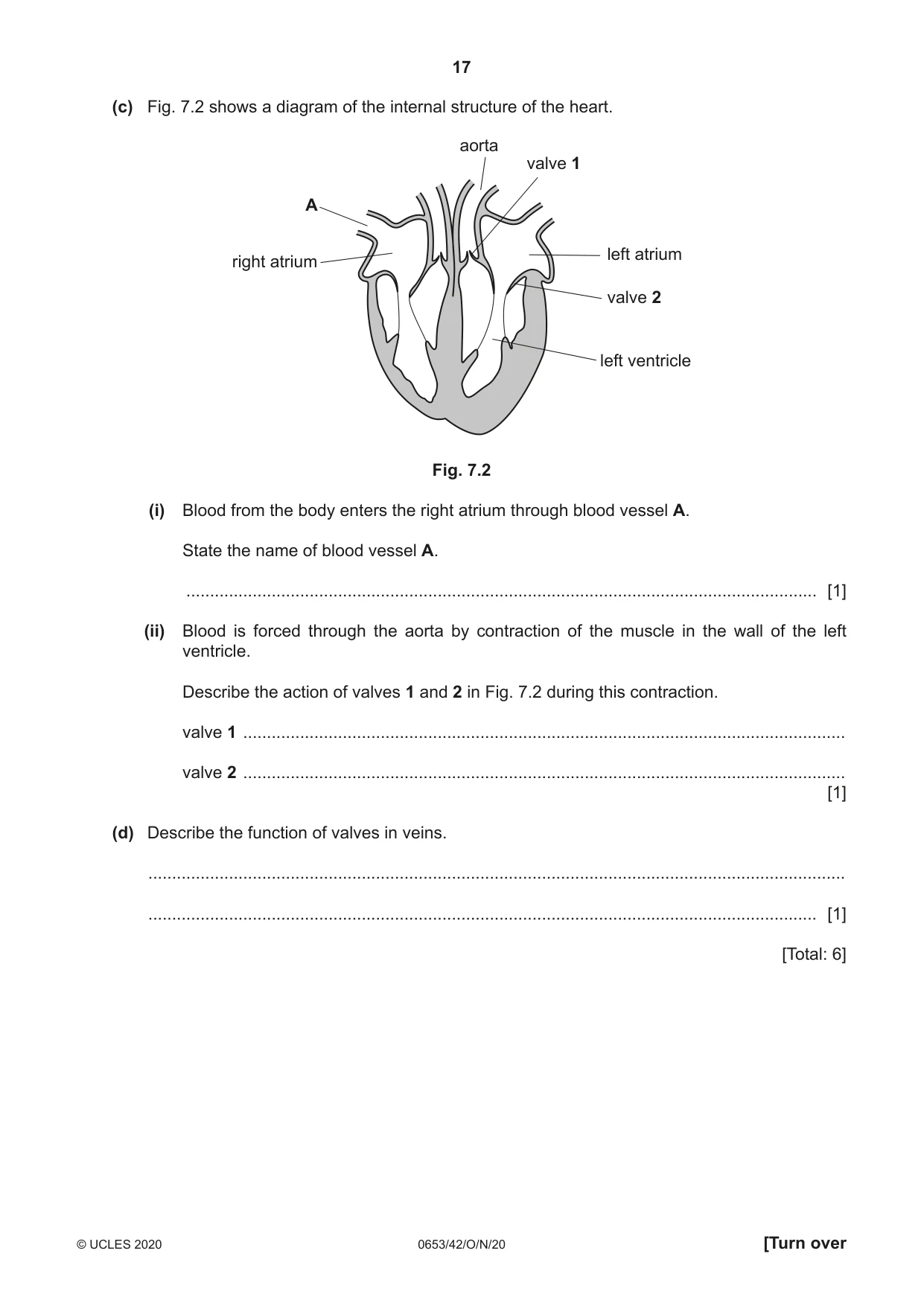 Cambridge IGCSE Science - Combined 0653 2020 Oct/Nov Paper 4 · Variant 2 question paper, page 17 of 24