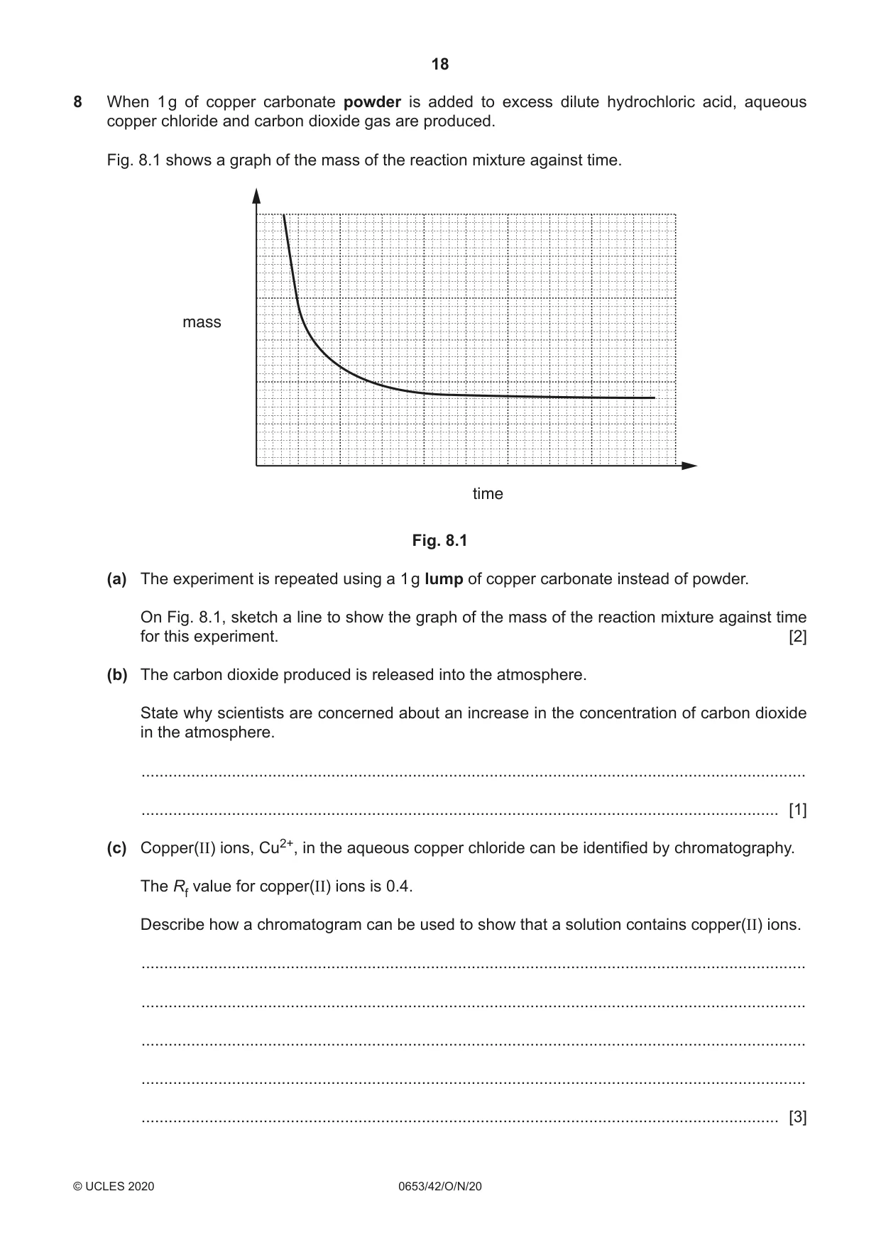 Cambridge IGCSE Science - Combined 0653 2020 Oct/Nov Paper 4 · Variant 2 question paper, page 18 of 24