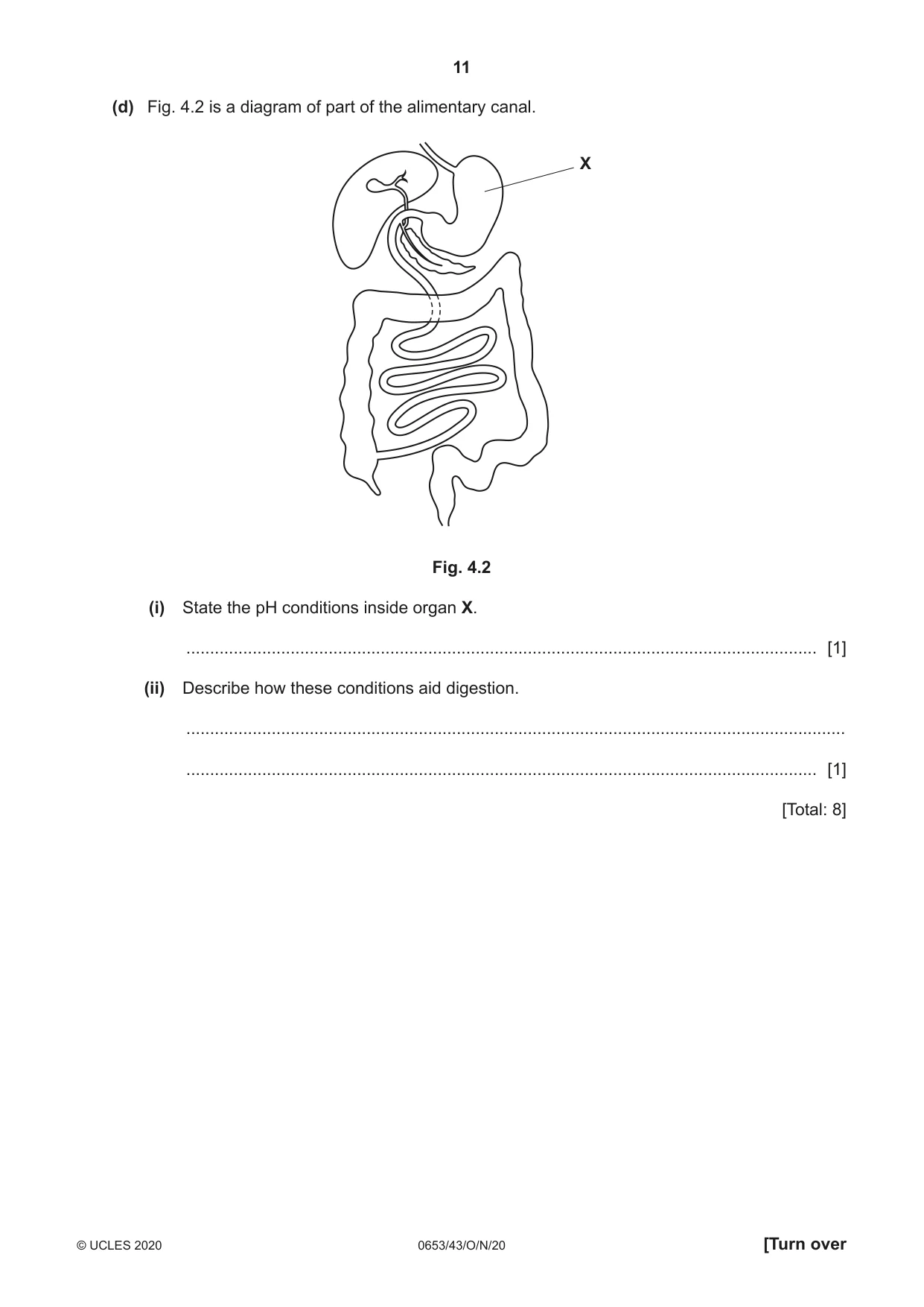 Cambridge IGCSE Science - Combined 0653 2020 Oct/Nov Paper 4 · Variant 3 question paper, page 11 of 24