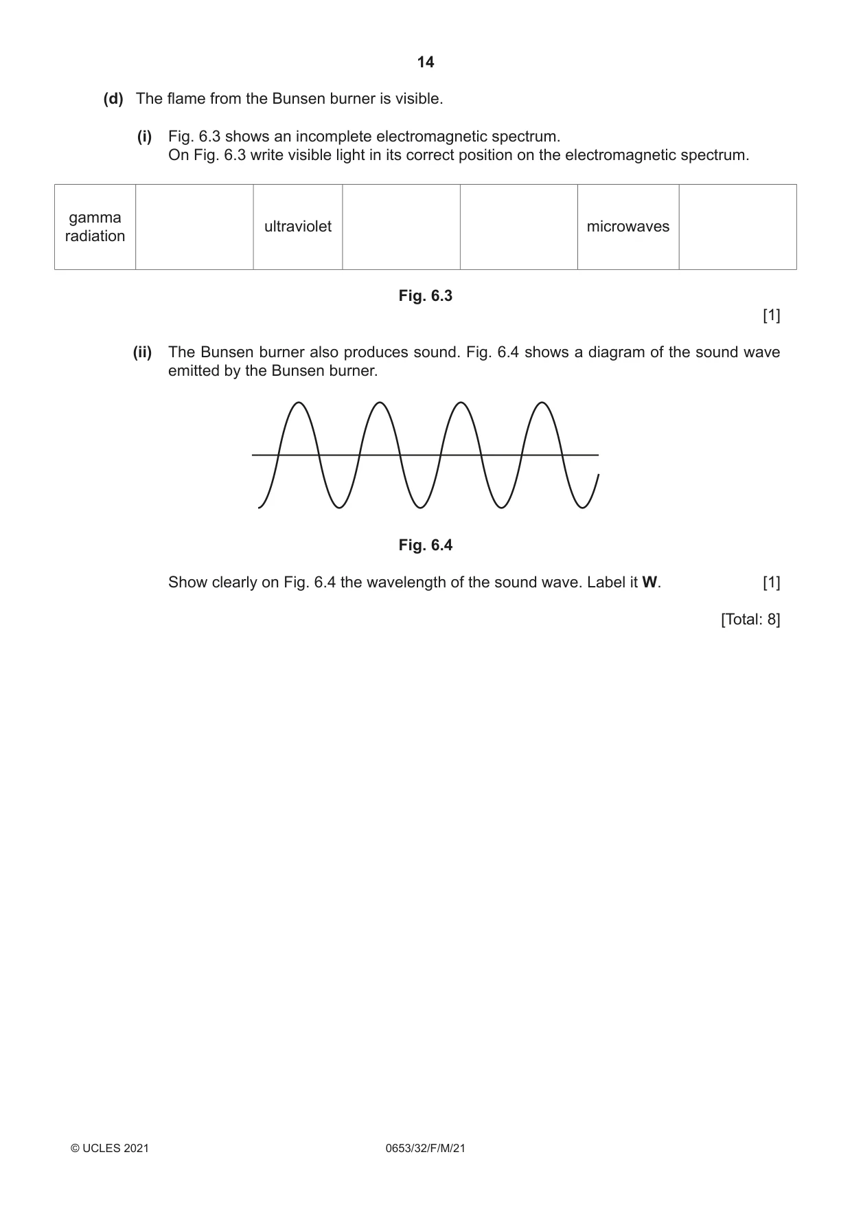 Cambridge IGCSE Science - Combined 0653 2021 Feb/March Paper 3 · Variant 2 question paper, page 14 of 24