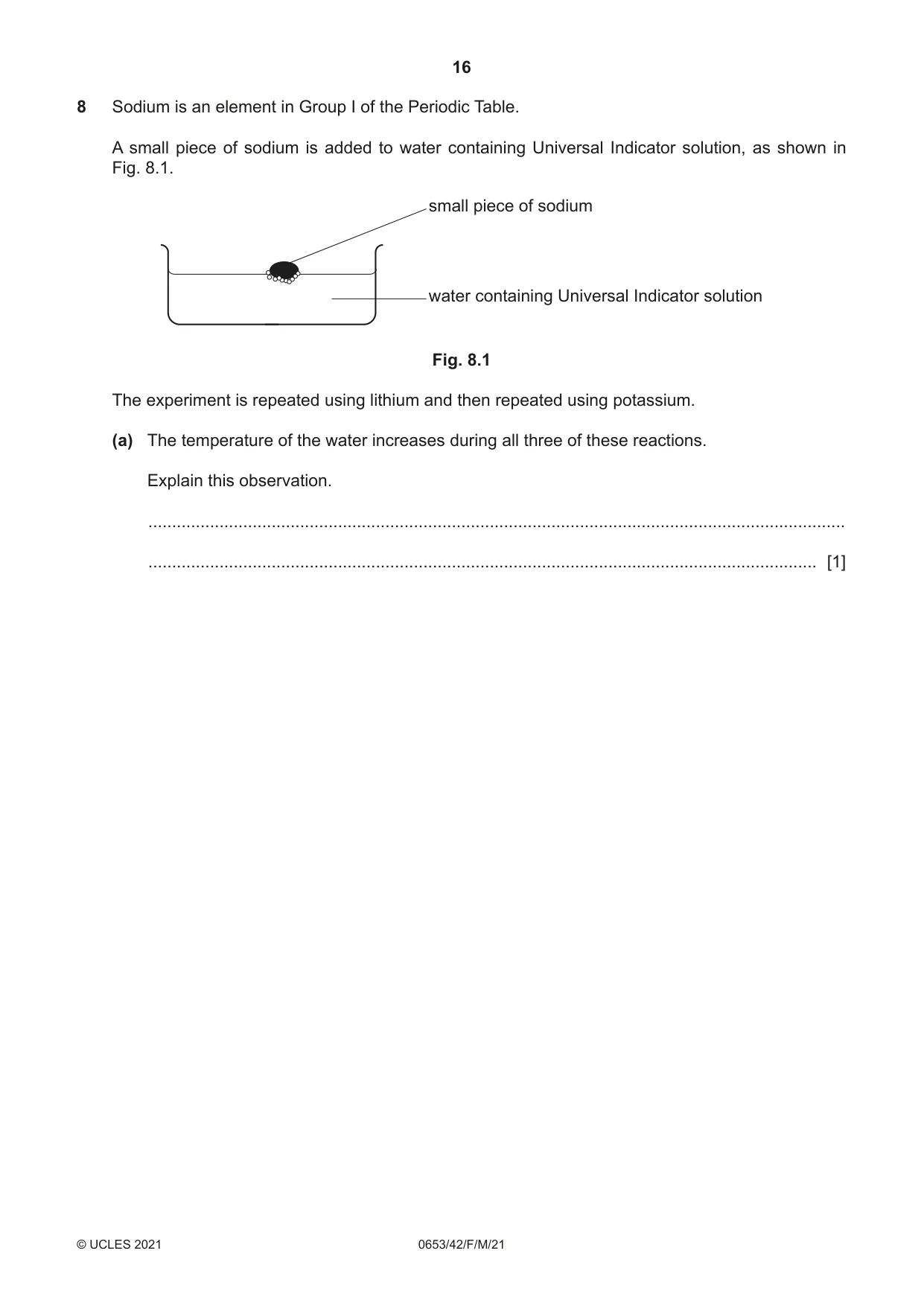 Cambridge IGCSE Science - Combined 0653 2021 Feb/March Paper 4 · Variant 2 question paper, page 16 of 24