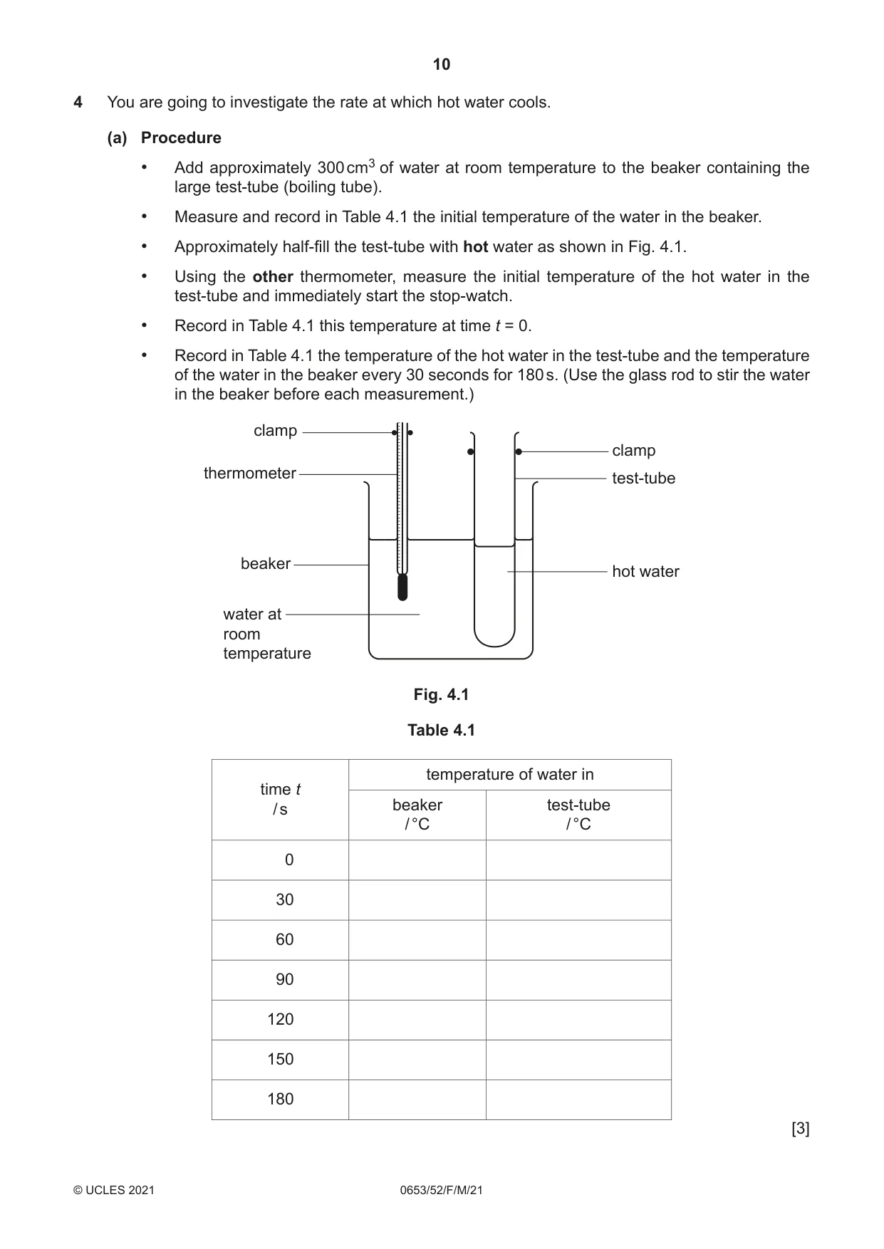 Cambridge IGCSE Science - Combined 0653 2021 Feb/March Paper 5 · Variant 2 question paper, page 10 of 16