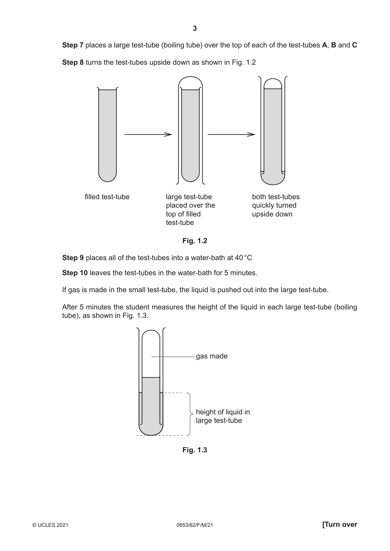 Cambridge IGCSE Science - Combined 0653 2021 Feb/March Paper 6 · Variant 2 question paper, page 3 of 16