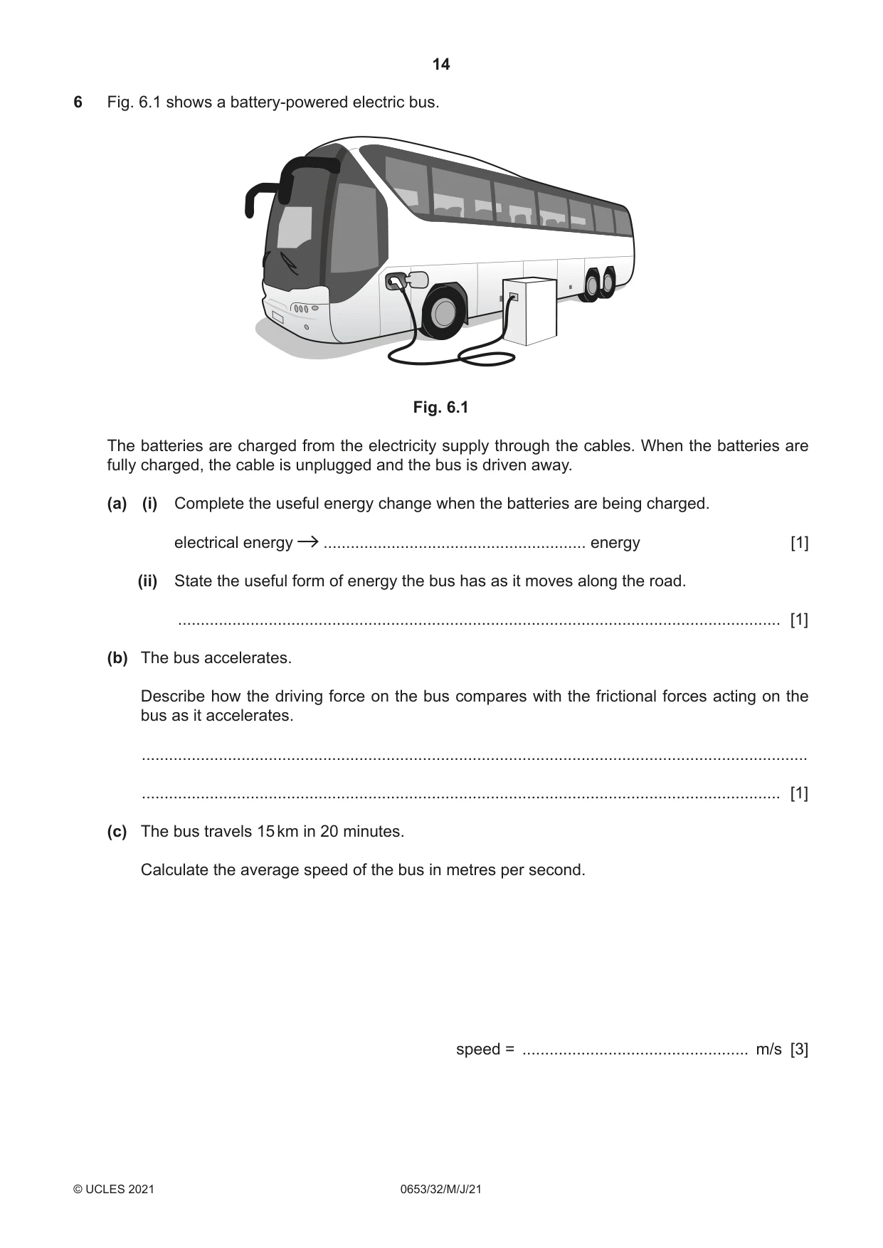 Cambridge IGCSE Science - Combined 0653 2021 May/June Paper 3 · Variant 2 question paper, page 14 of 24