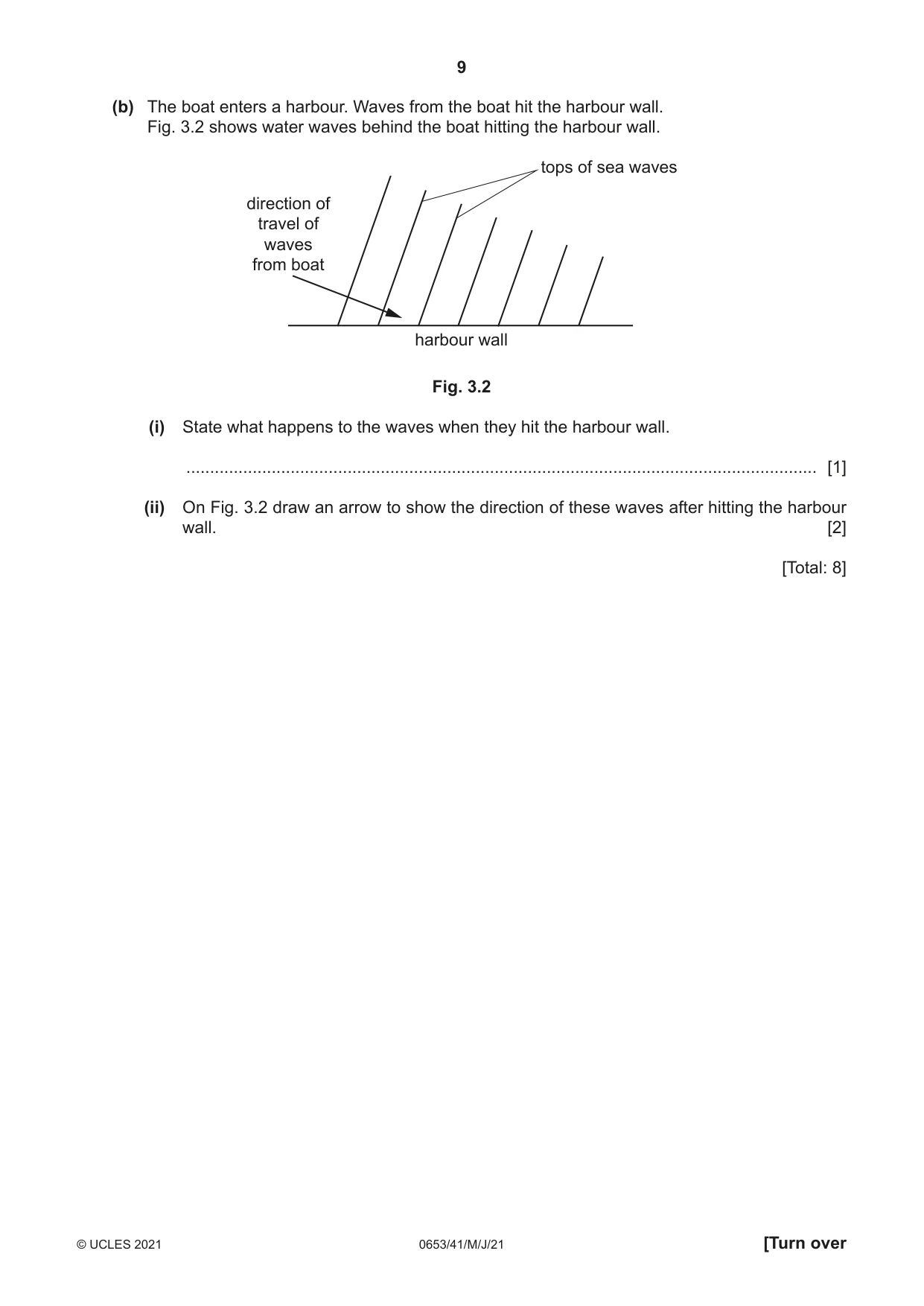 Cambridge IGCSE Science - Combined 0653 2021 May/June Paper 4 · Variant 1 question paper, page 9 of 24