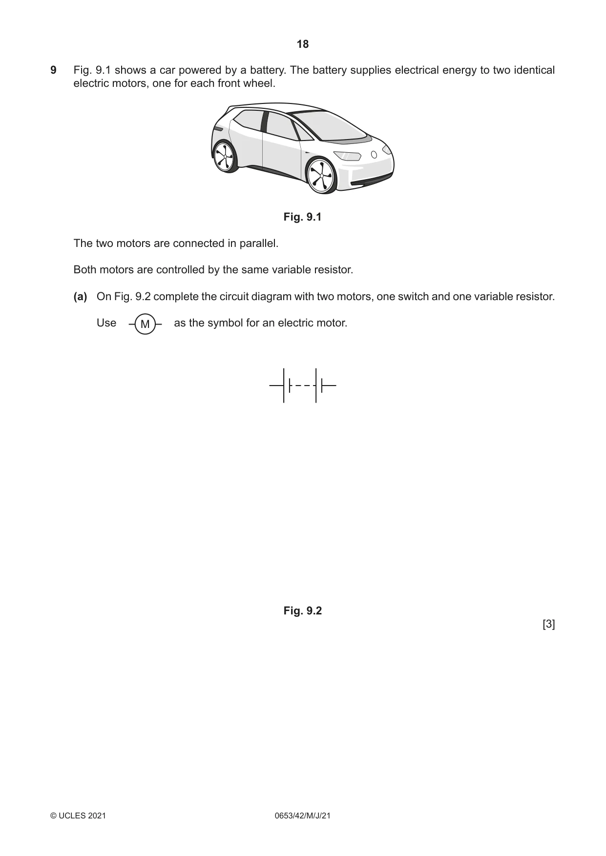 Cambridge IGCSE Science - Combined 0653 2021 May/June Paper 4 · Variant 2 question paper, page 18 of 20