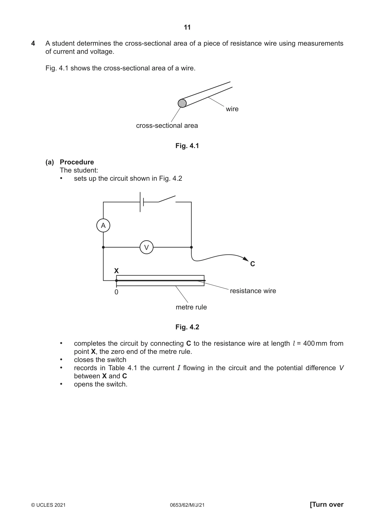 Cambridge IGCSE Science - Combined 0653 2021 May/June Paper 6 · Variant 2 question paper, page 11 of 16
